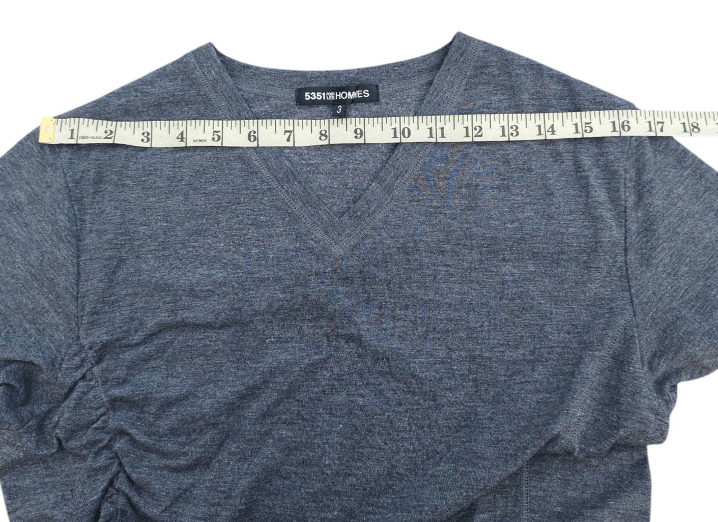 5351 POUR LES HOMMES × Beauty Beast × gomme 5351 pour les hommes ruched t-shirt Size US L / EU 52-54 / 3 - 9 Thumbnail