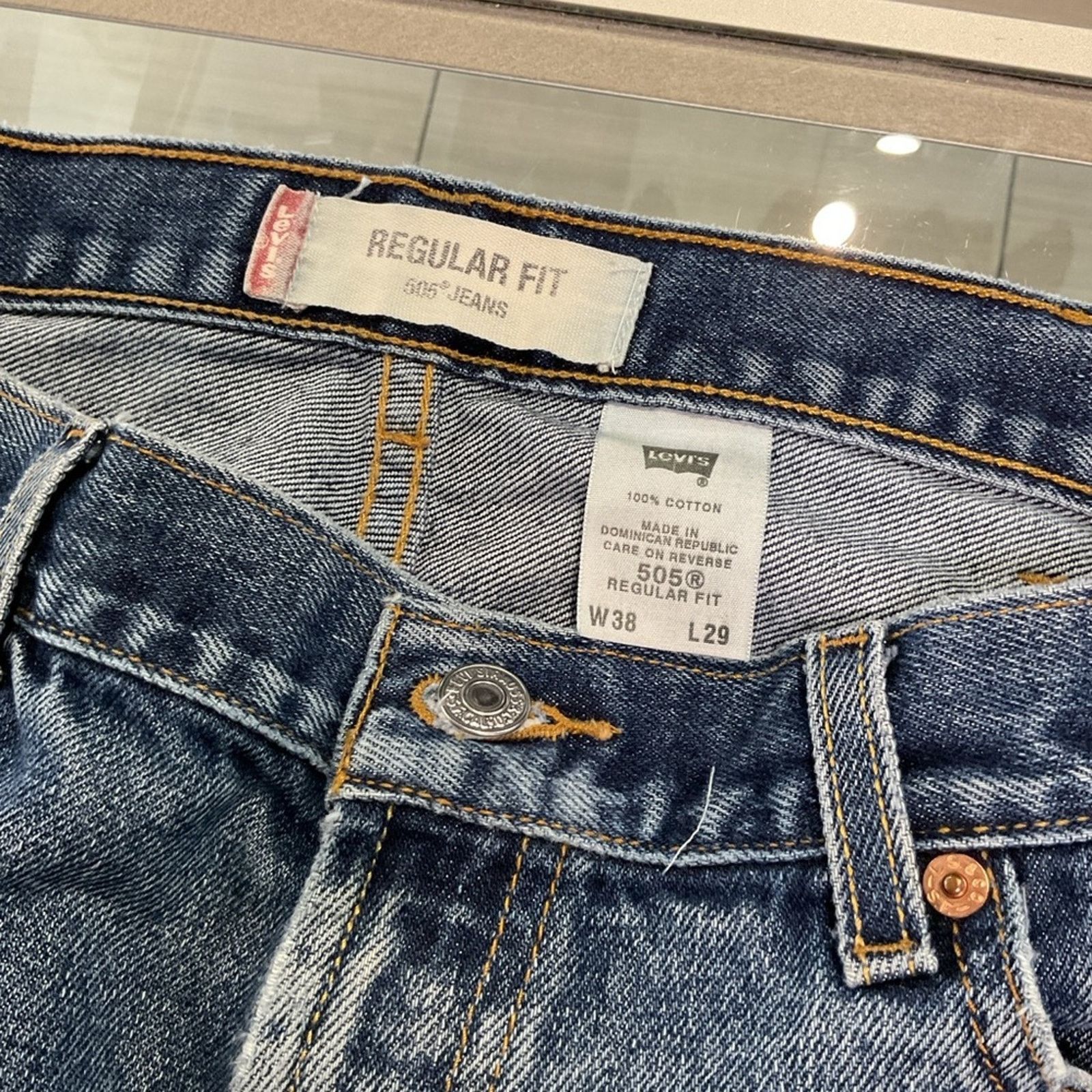 Levi's Levi’s 505 regular fit jeans Size US 38 / EU 54 - 3 Thumbnail