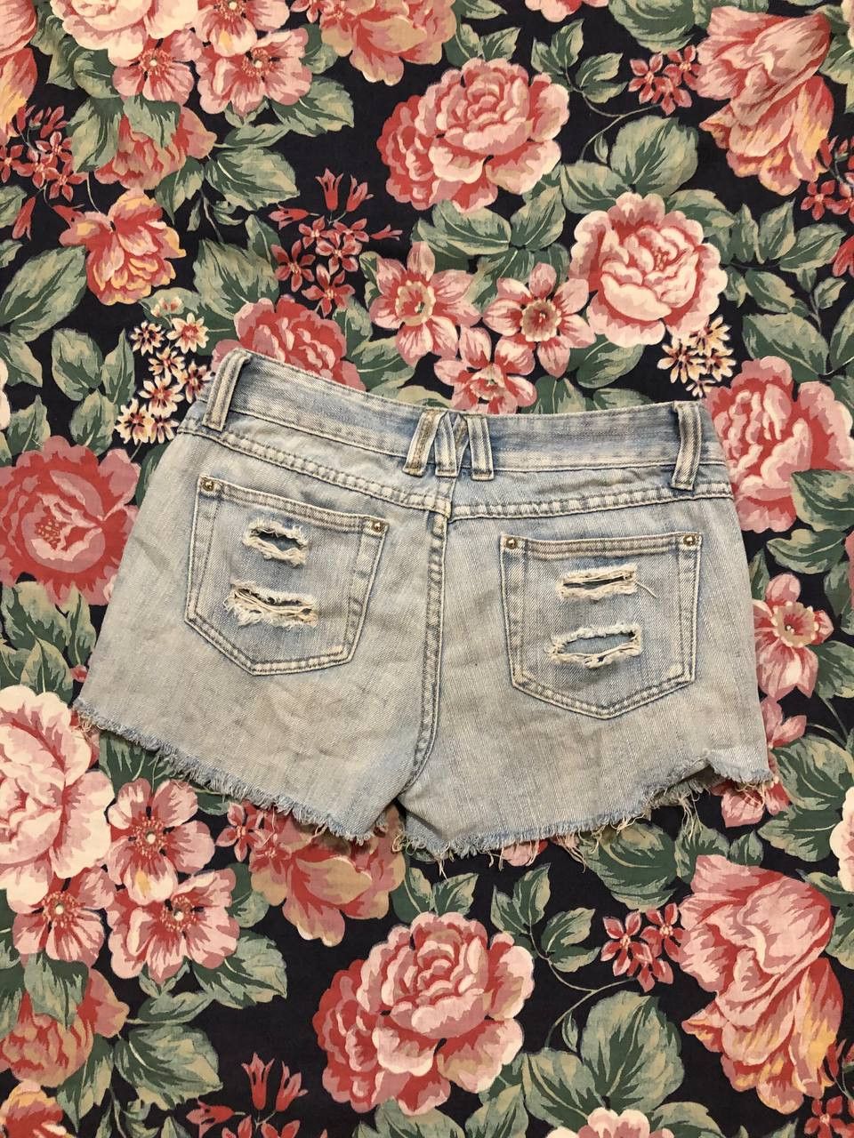 Diesel Vintage DIESEL logo denim shorts Y2K size 27 streetwear Size 27" / US 4 / IT 40 - 17 Thumbnail