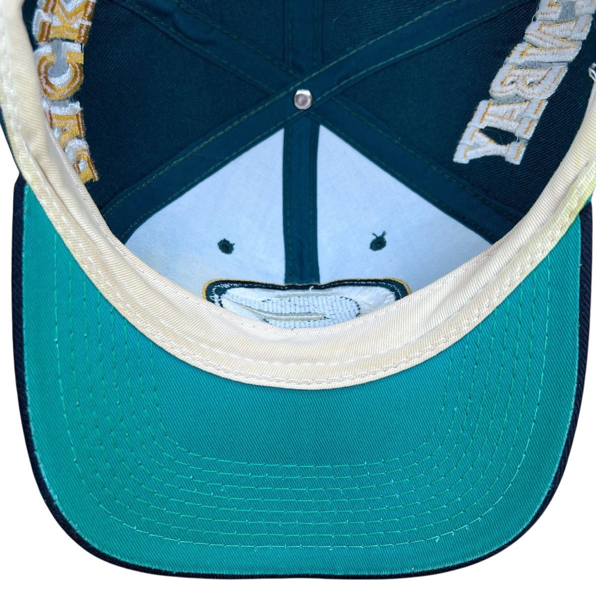 NFL × Sports Specialties × Vintage 1990s NFL Green Bay Packers Side Wave Sports Specialties Hat Size ONE SIZE - 10 Thumbnail
