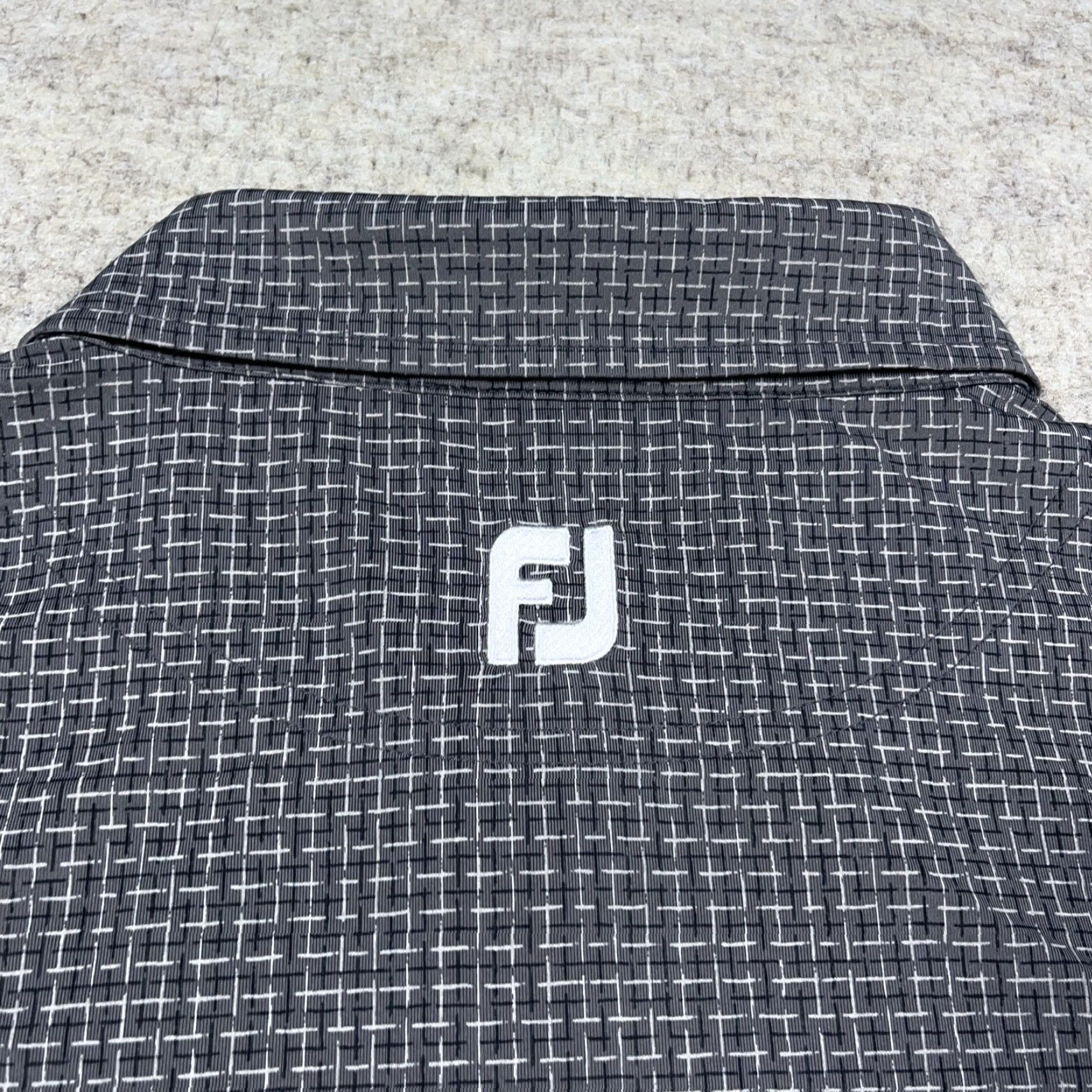 Footjoy FootJoy Polo Shirt Men XXL Gray Performance Wicking Quick Dry Golf Shirt Polo FootJoy Gray XXLtrue? Size US XL / EU 56 / 4 - 5 Thumbnail