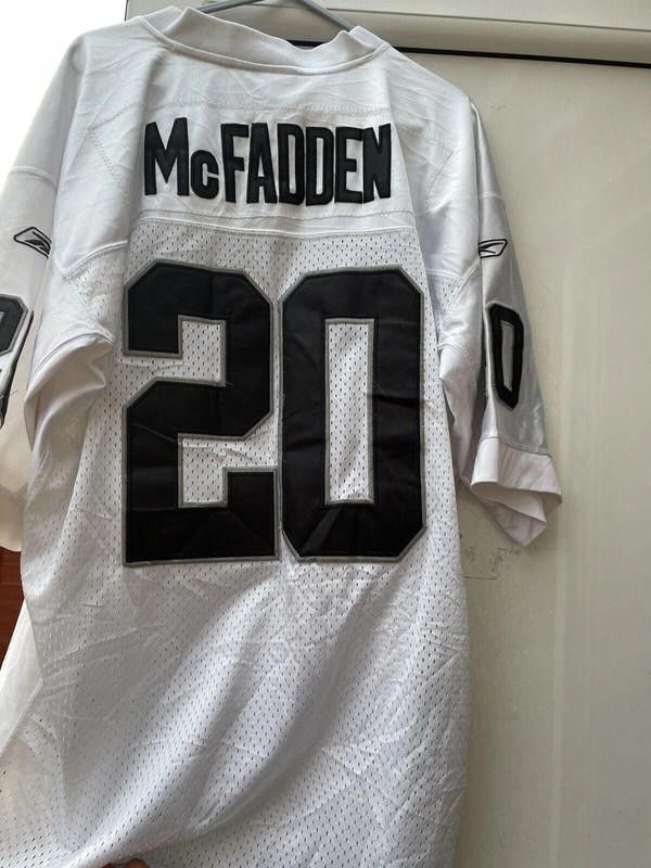Reebok Reebok las Vegas Raiders oakland mc fadden#20 jersey sz 48 Size US XL / EU 56 / 4 - 4 Thumbnail