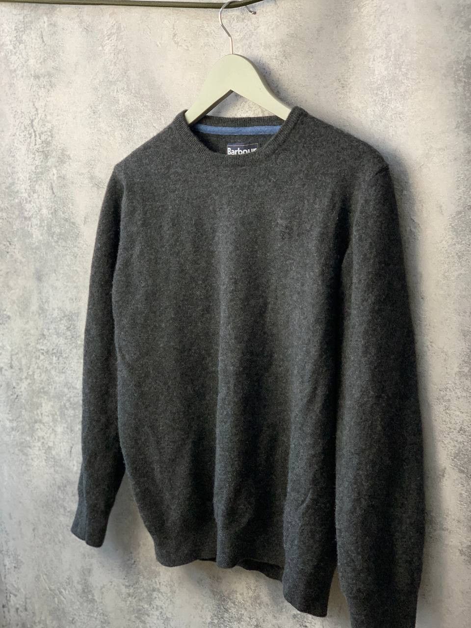 Barbour × Vintage Barbour 100% Wool Crew neck Sweater Jumper Pullover Size US M / EU 48-50 / 2 - 1 Thumbnail