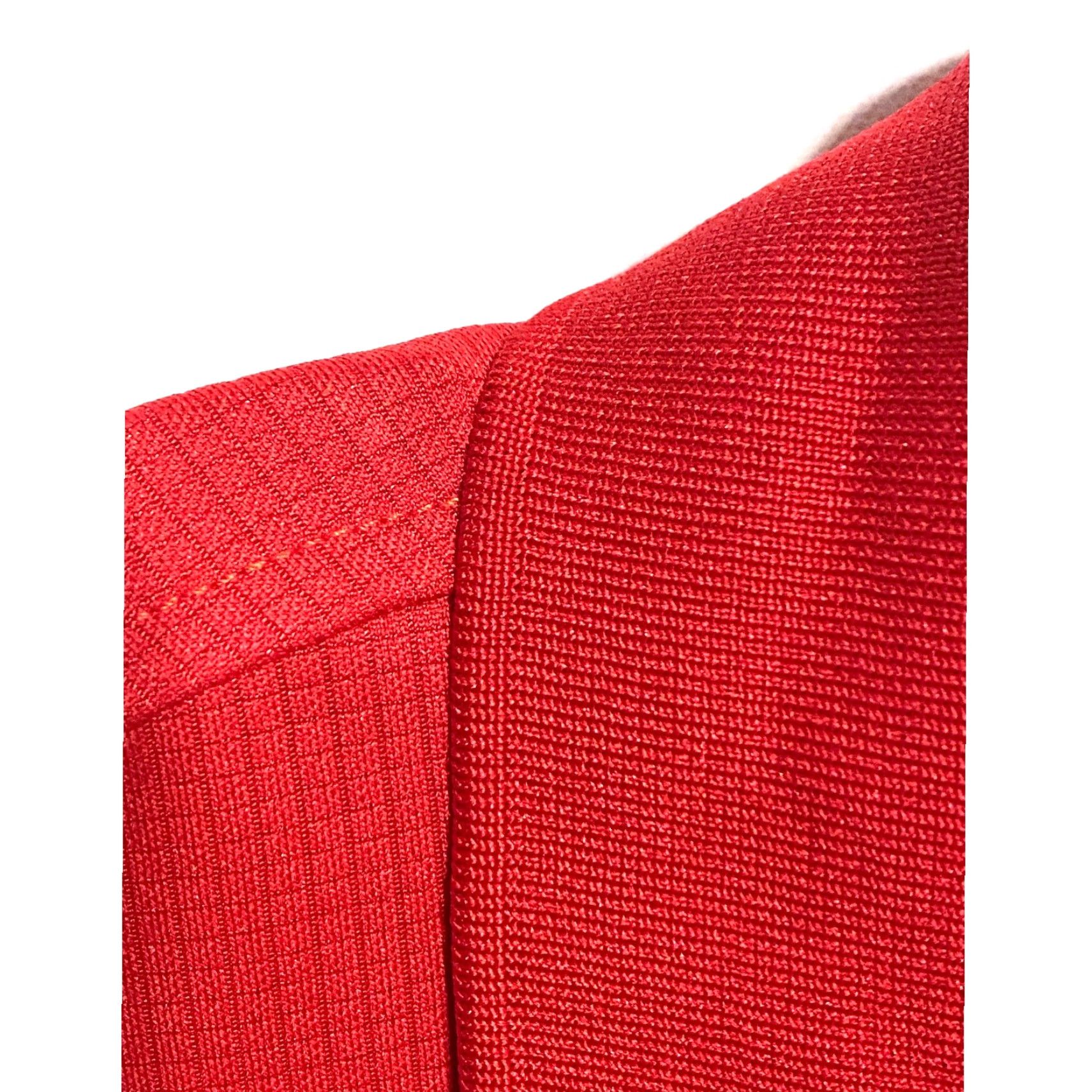 Izod Izod Golf Polo Shirt Red Mens XXL Short Sleeve Check Pullover Casual Golf Preppy Country Club Athletic Mens Size US XXL / EU 58 / 5 - 4 Thumbnail
