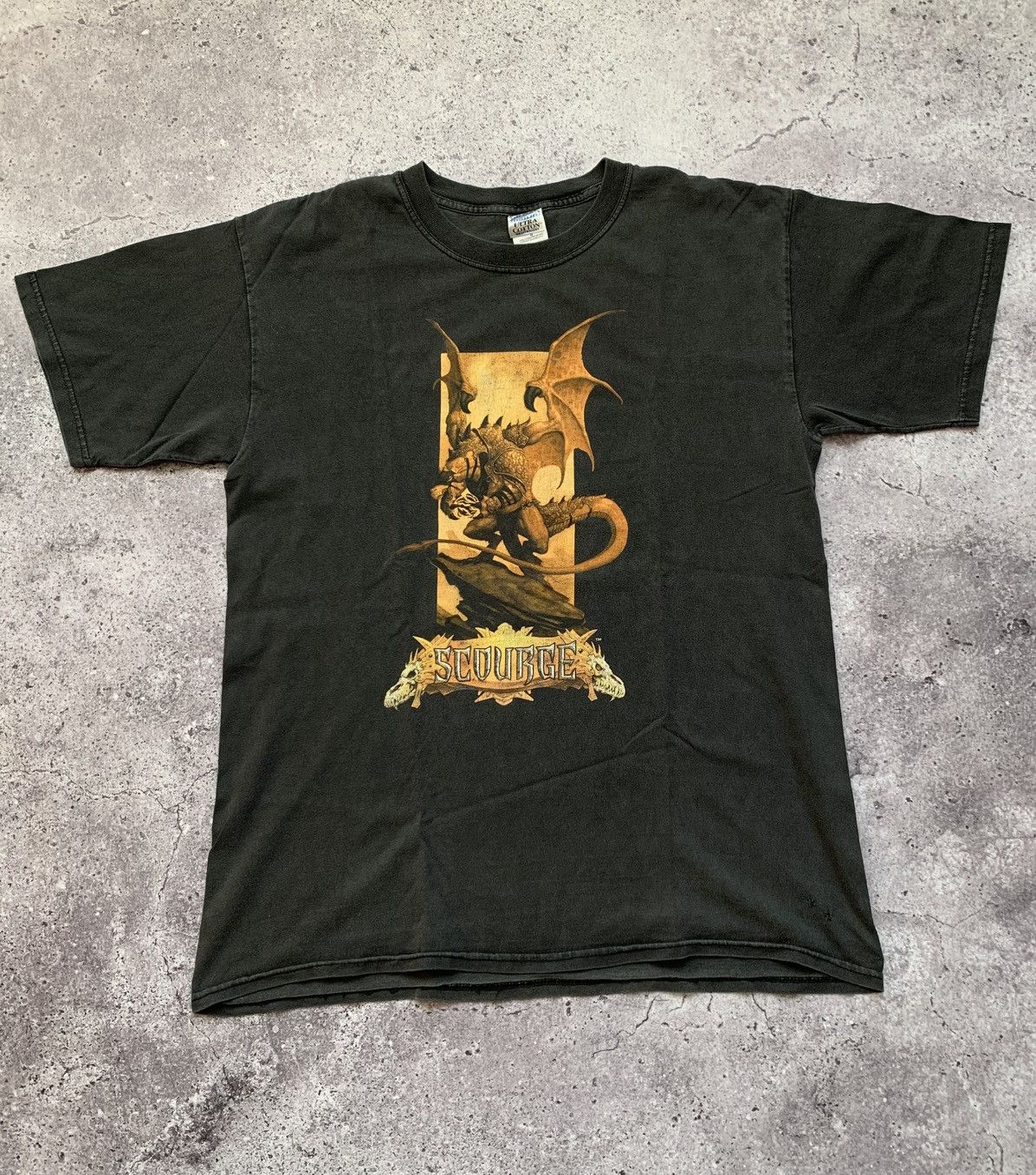 The Game 🔥VINTAGE GAME THE GATHERING SCOURGE 00’S DRAGON MAGE TSHIRT Size US L / EU 52-54 / 3 - 1 Thumbnail