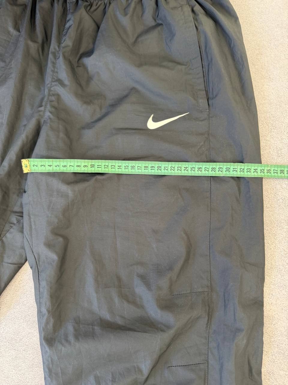 Nike Nike Tracksuit Y2K Nylon Baggy Pants Swag Drill Hype Size US 36 / EU 52 - 13 Thumbnail