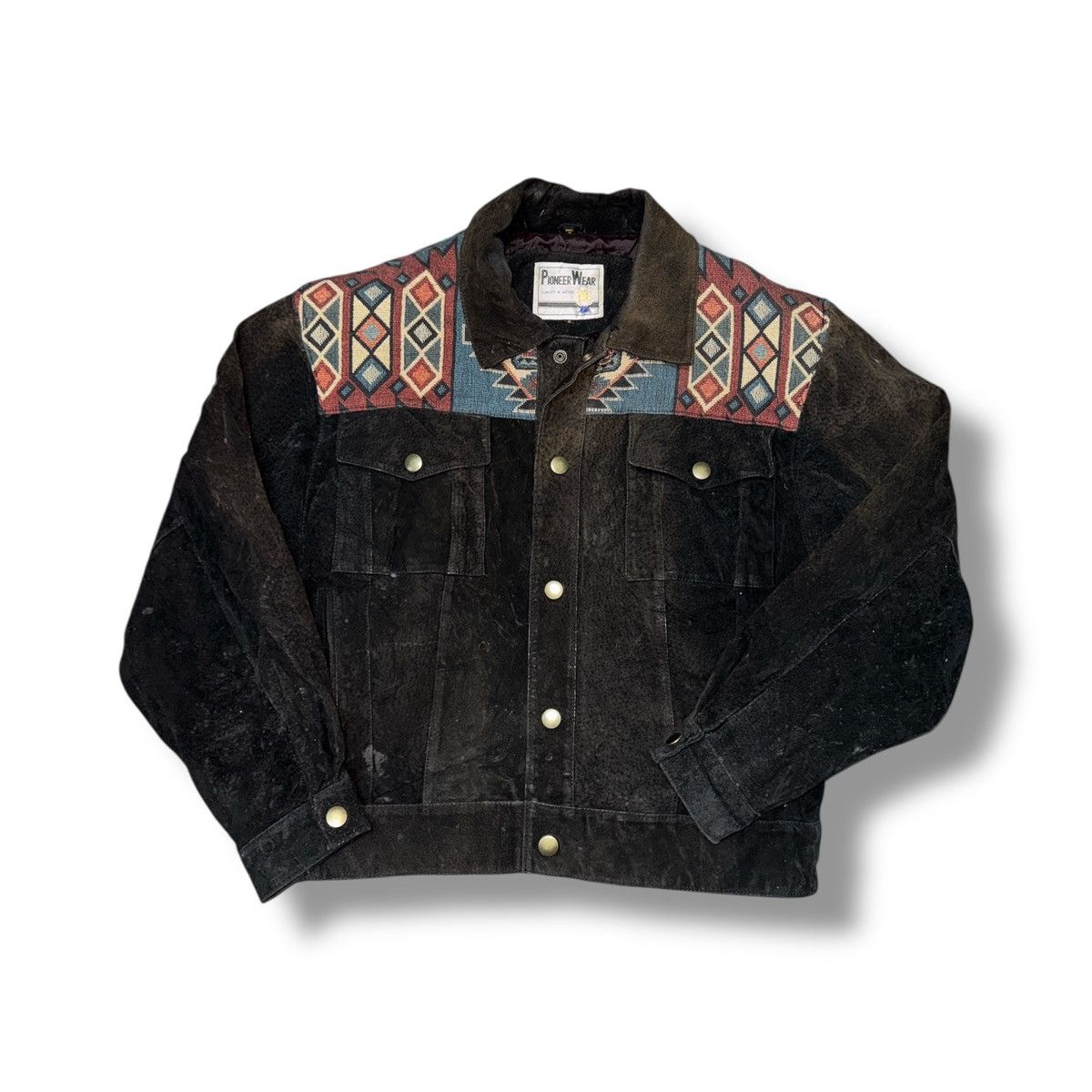 Japanese Brand Navajo Style Leather Jacket