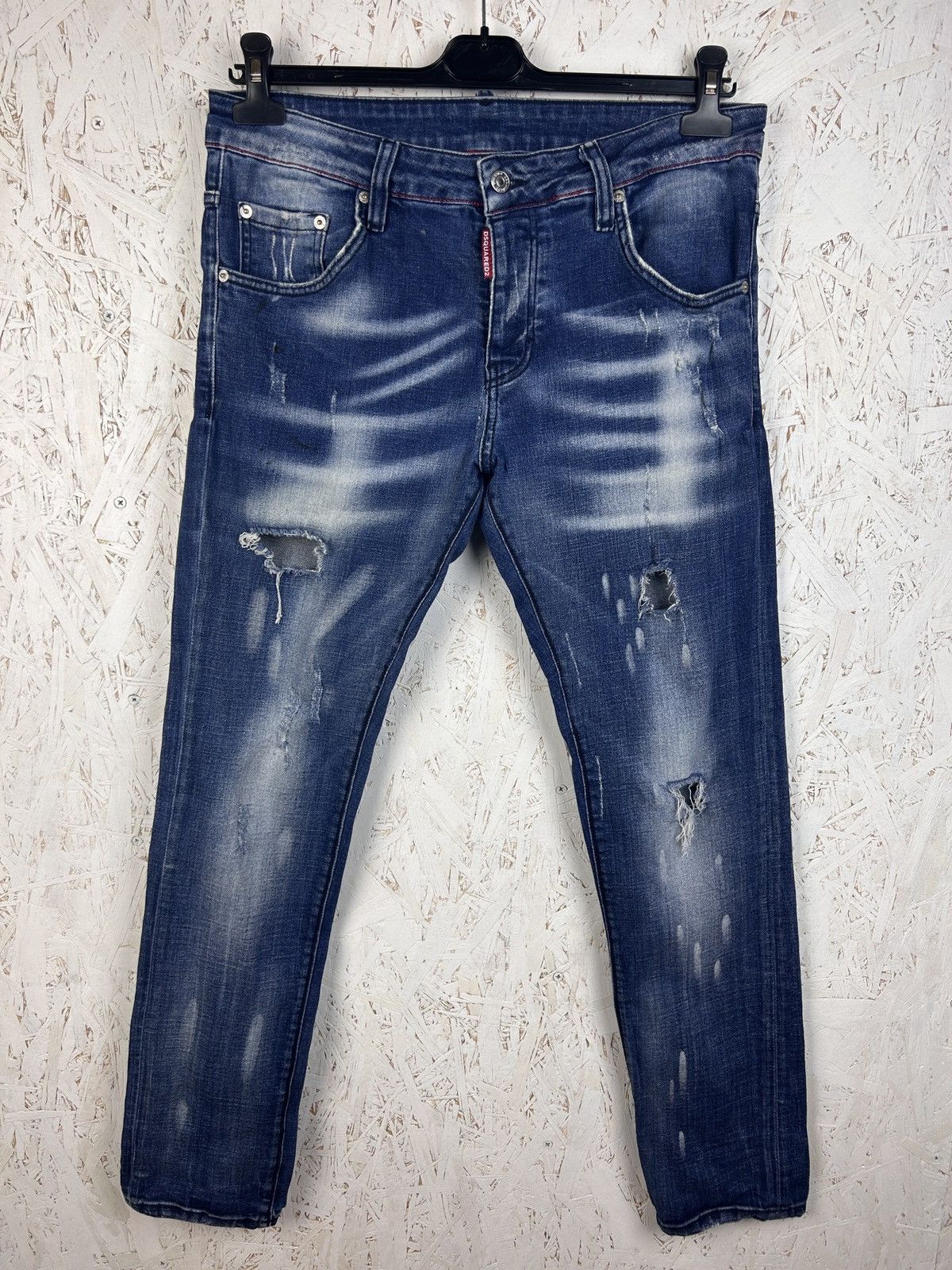 Dsquared2 Dsquared2 Avant Garde Skinny Dan Denim Jeans Size 50 Size US 34 / EU 50 - 1 Thumbnail