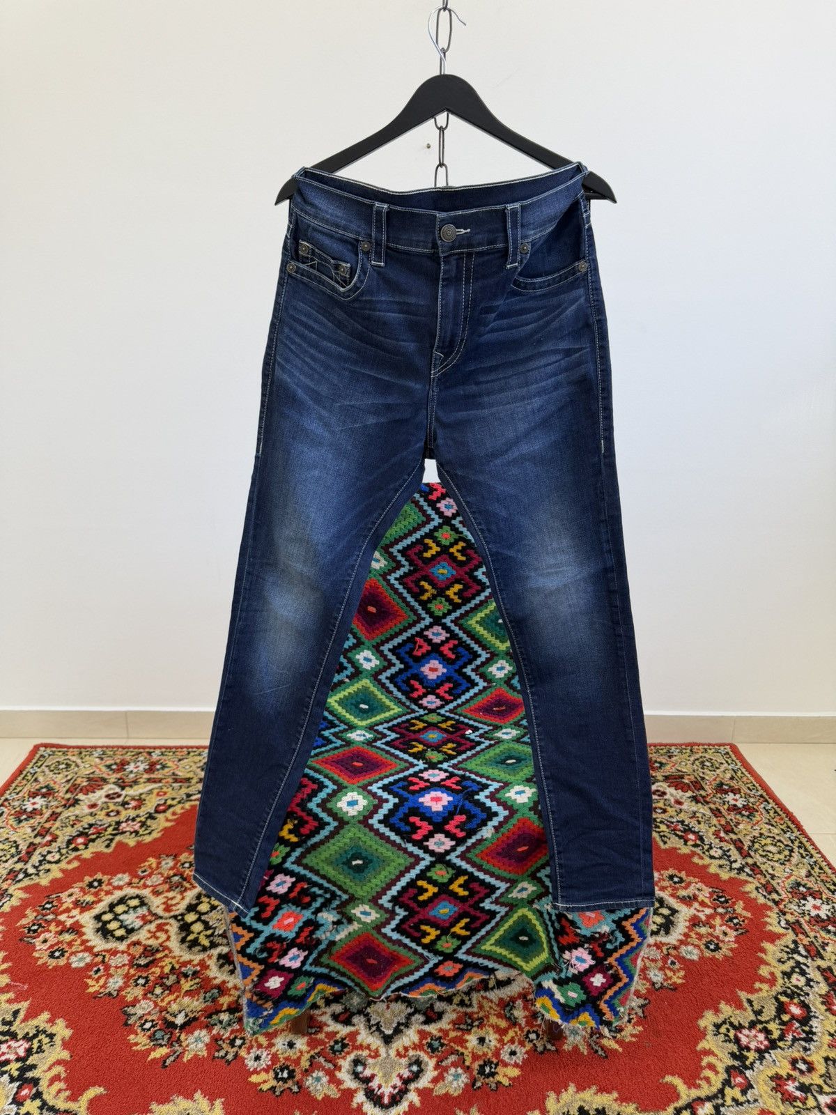 True Religion Vintage Streetwear True Religion Y2K Slim Fit Jeans Hype Size US 28 / EU 44 - 6 Thumbnail