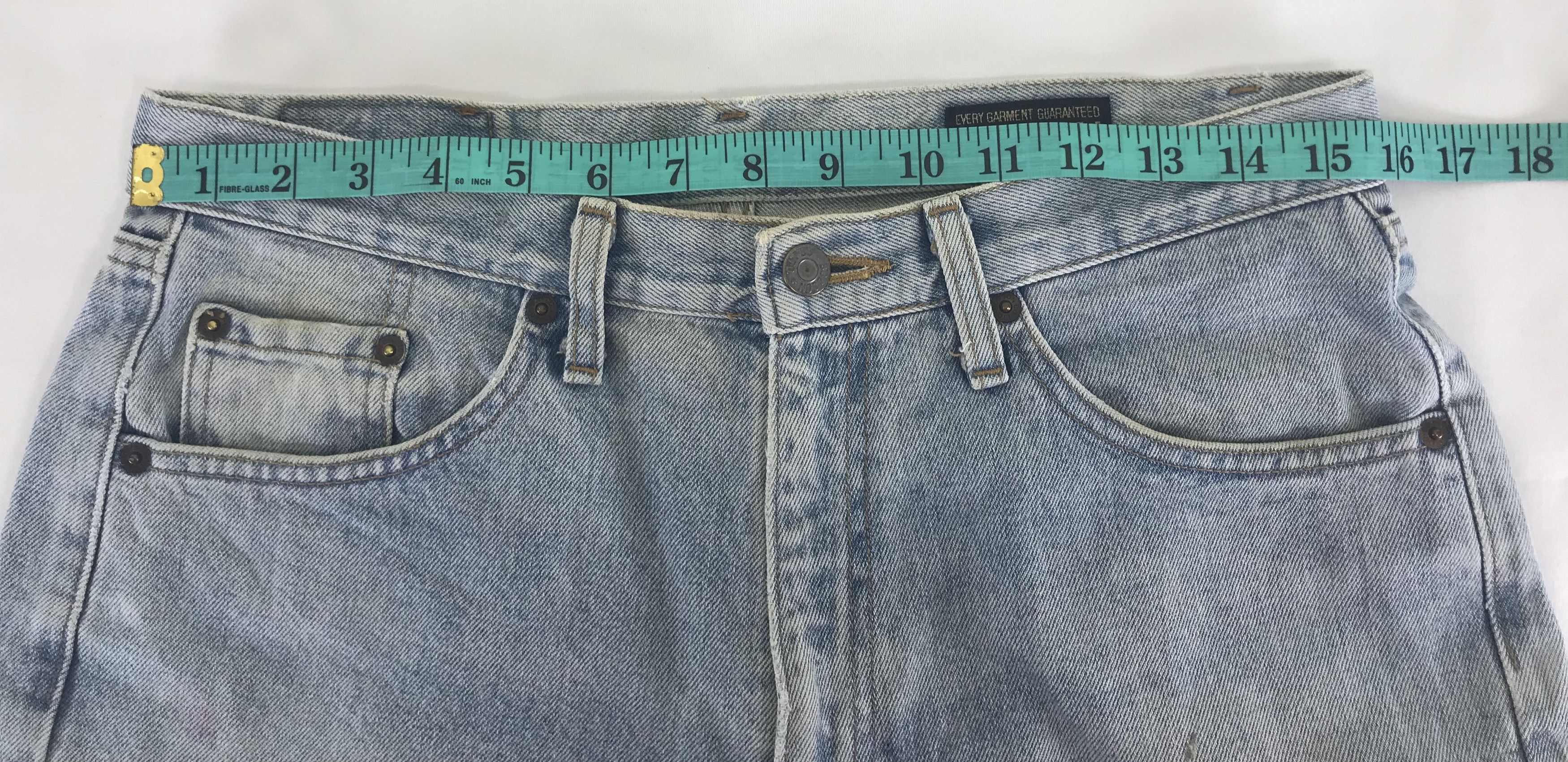 Vintage Vintage Bobson Chessking Light Wash Jeans Size US 31 - 14 Thumbnail