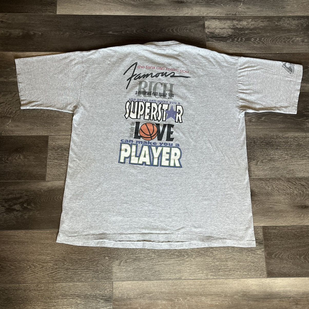 Reebok Vintage 1990s Above the Rim You got the Love? Basketball Tee Size US XL / EU 56 / 4 - 2 Thumbnail