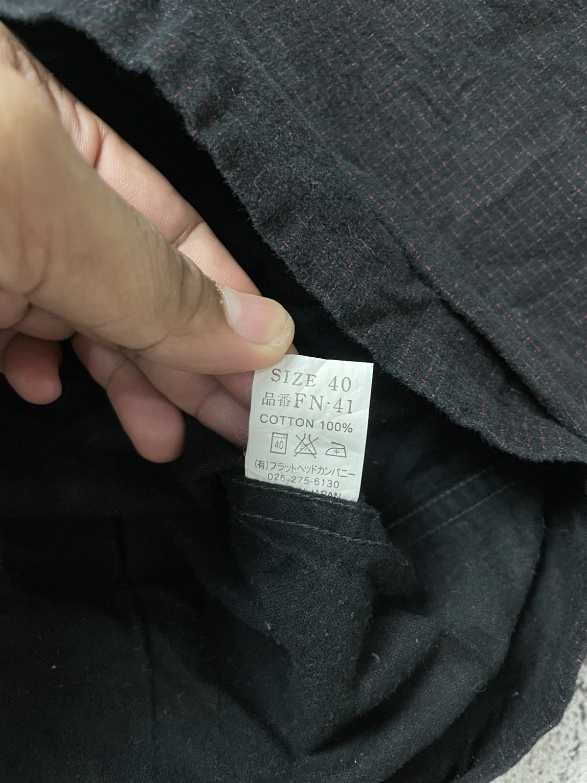 The Flat Head The Flat Head Cadillac Runch Western Loop Collar Shirt Size US L / EU 52-54 / 3 - 6 Thumbnail