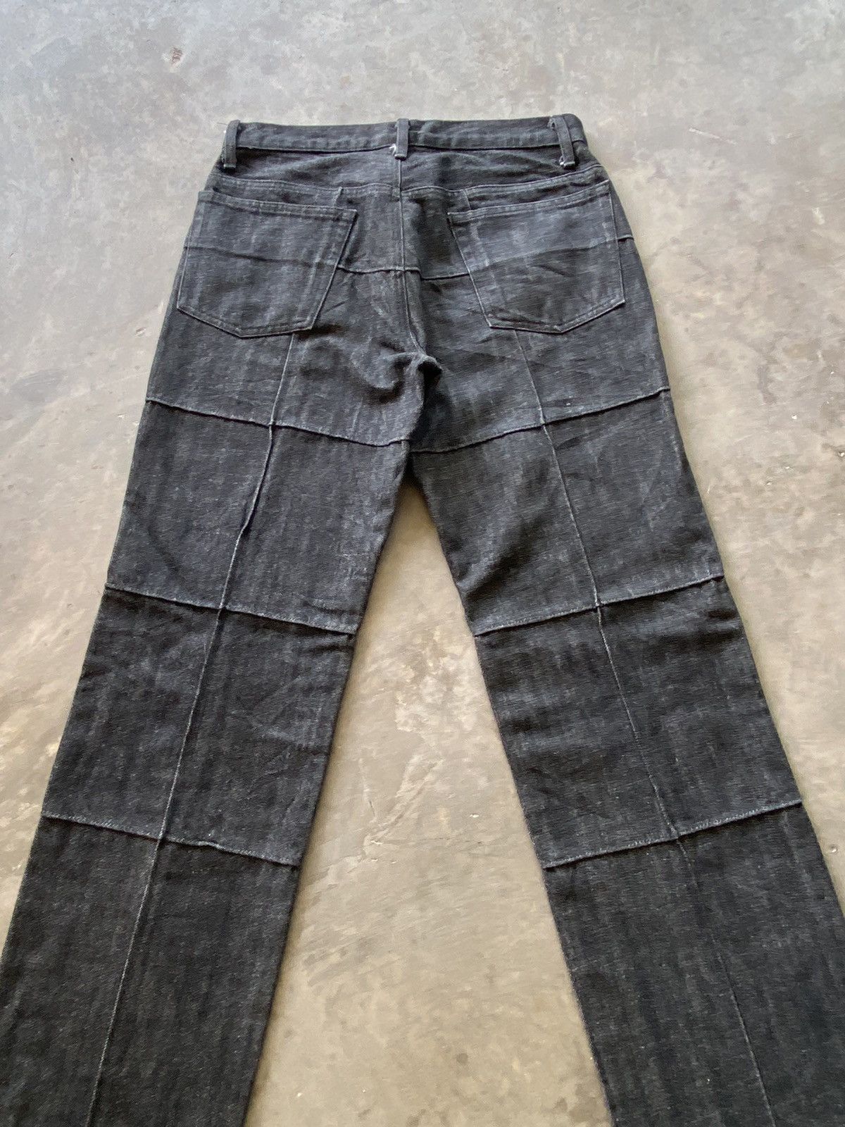 Hysteric Glamour × Japanese Brand × Tornado Mart Baggy Jeans Japan Black Loose Hippies pp1 Size US 29 - 9 Thumbnail