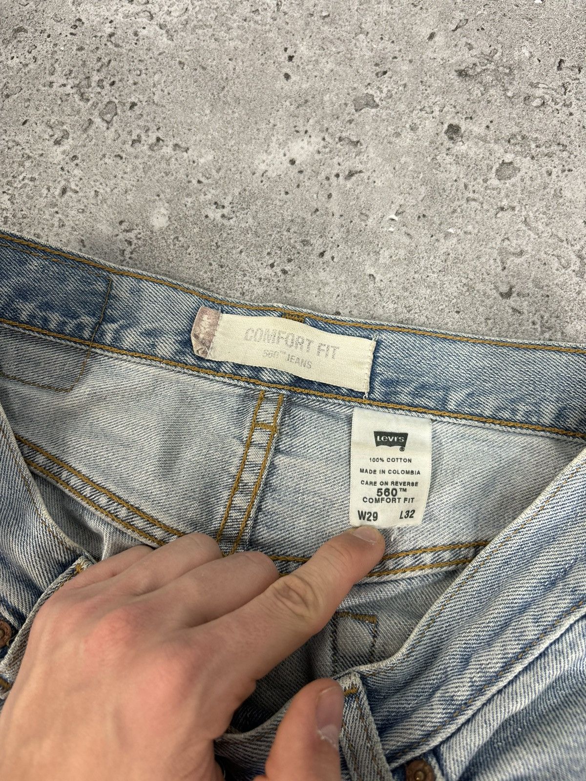 Japanese Brand × Levi's Dirty Distressed Faded Levis 560 Denim Pants Japan Vintage Size US 32 / EU 48 - 11 Thumbnail