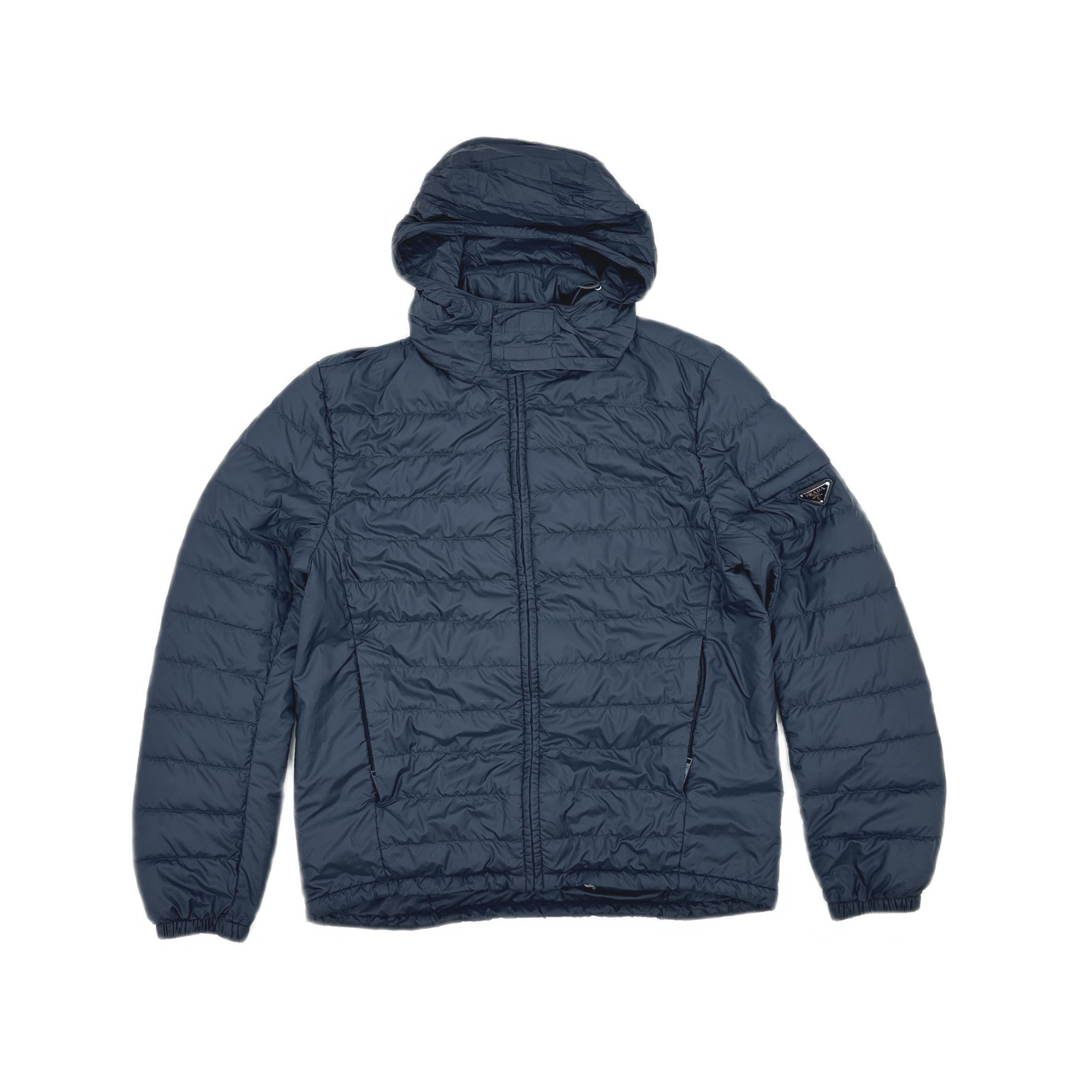 Prada Prada Down Hooded Jacket Size 50 Size US M / EU 48-50 / 2 - 1 Thumbnail