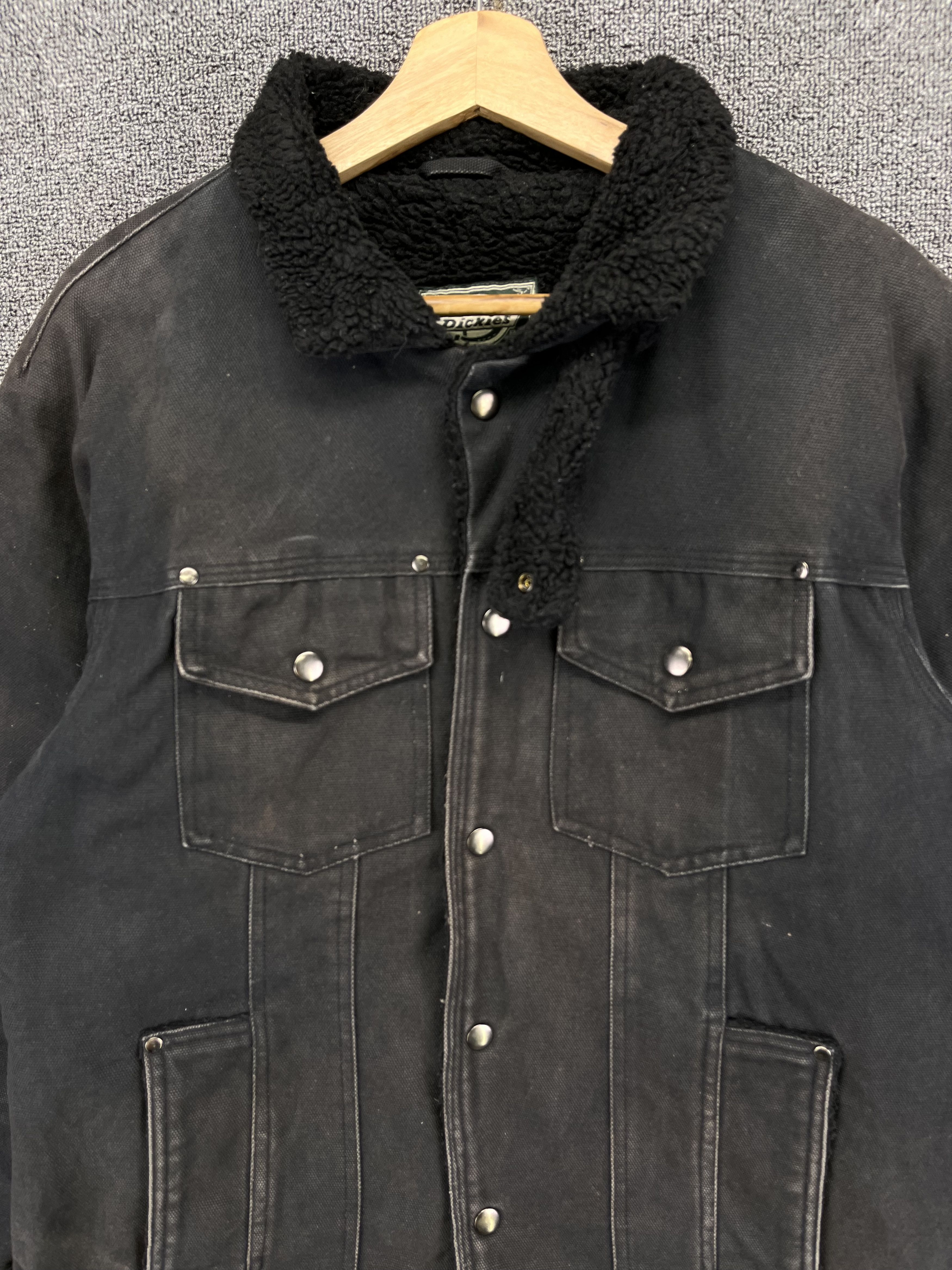 Dickies Vintage Dickies Rare Trucker Denim Jacket Size XL / US 12-14 / IT 48-50 - 5 Thumbnail