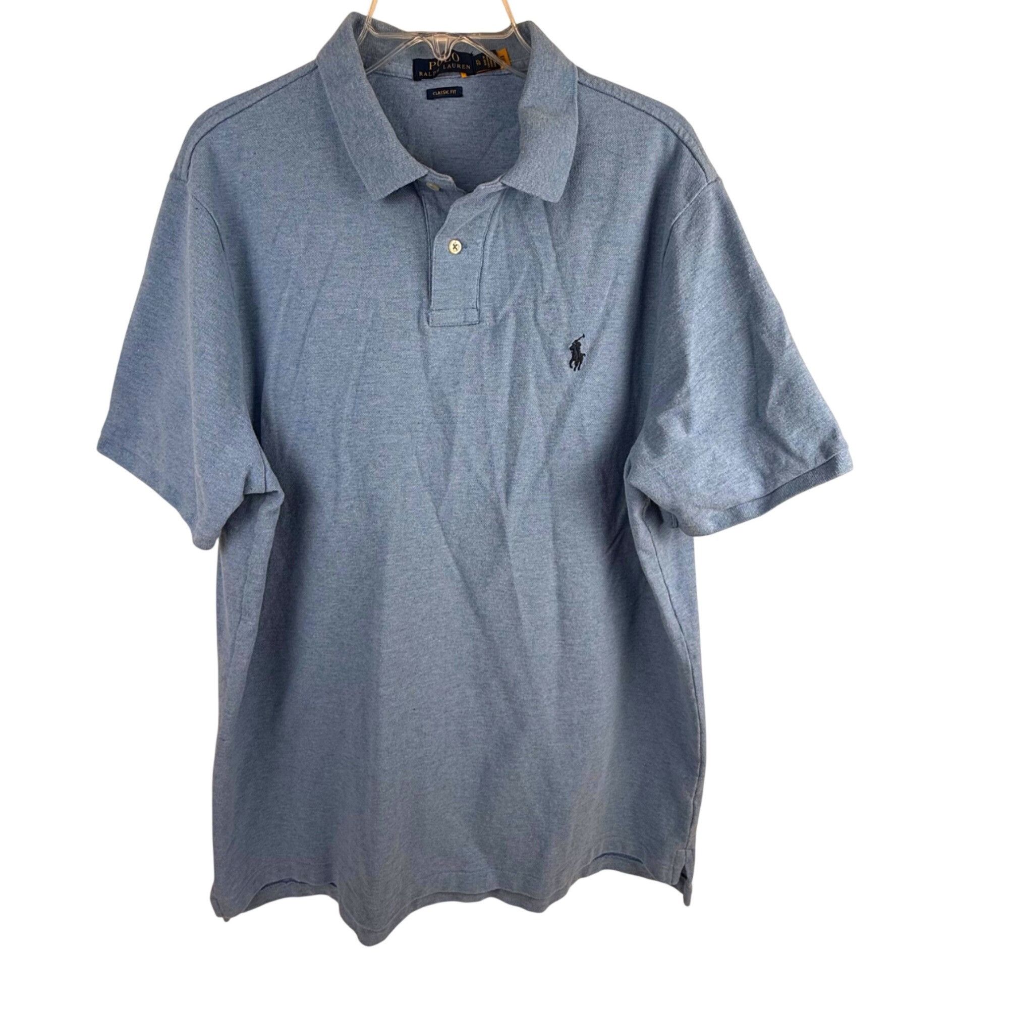 Ralph Lauren Polo Ralph Lauren Men's Blue Short-Sleeve Cotton Polo Shirt Size US XL / EU 56 / 4 - 1 Thumbnail