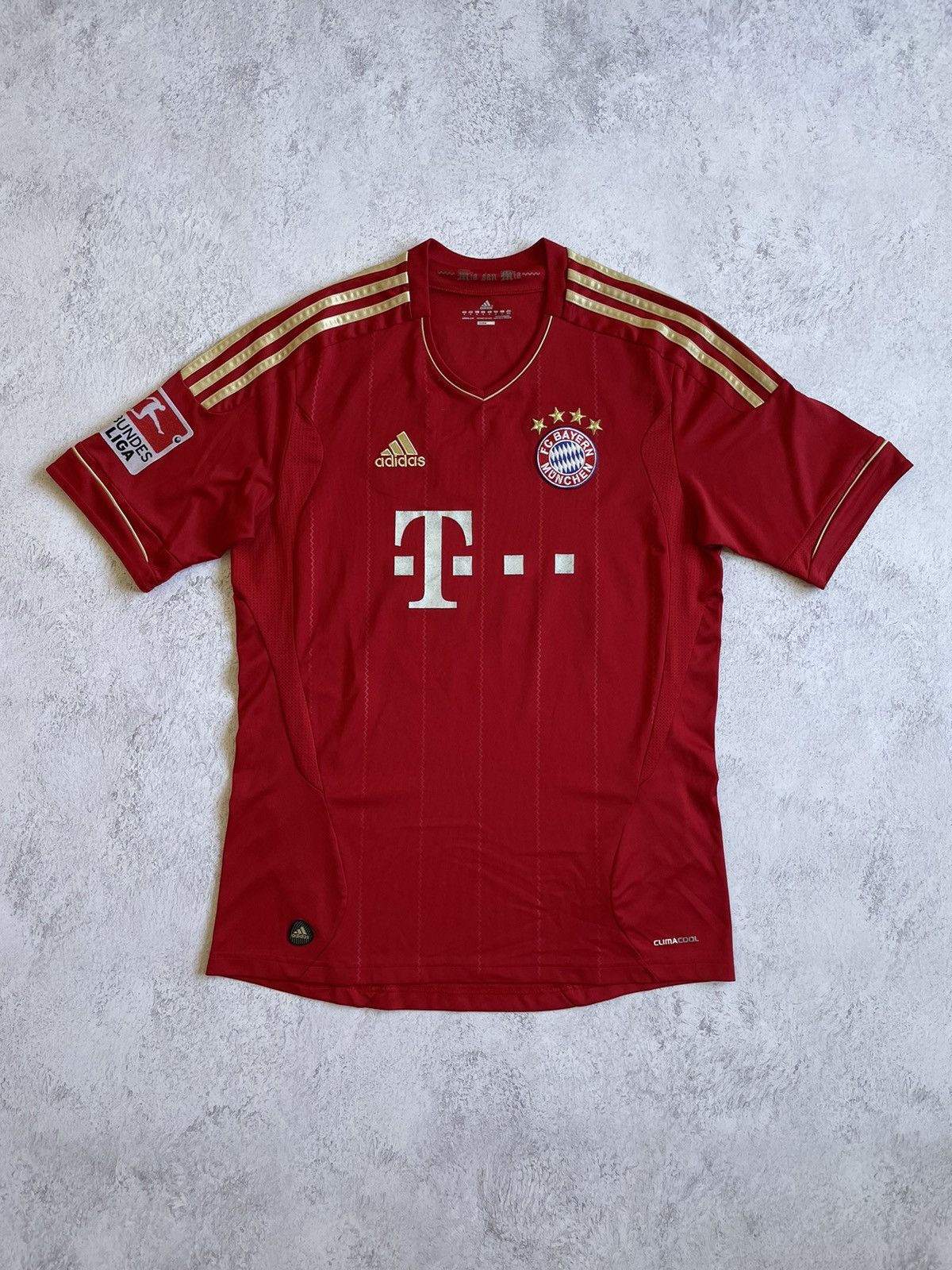 Adidas Adidas Bayern Munich 2012/2013 Home Soccer Jersey #25 Müller Size US M / EU 48-50 / 2 - 1 Thumbnail