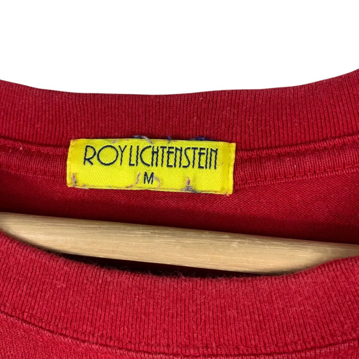 Vintage Vintage ROY LICHTENSTEIN KNOCK KNOCK Poster Tee Shirt Top Size US M / EU 48-50 / 2 - 7 Thumbnail