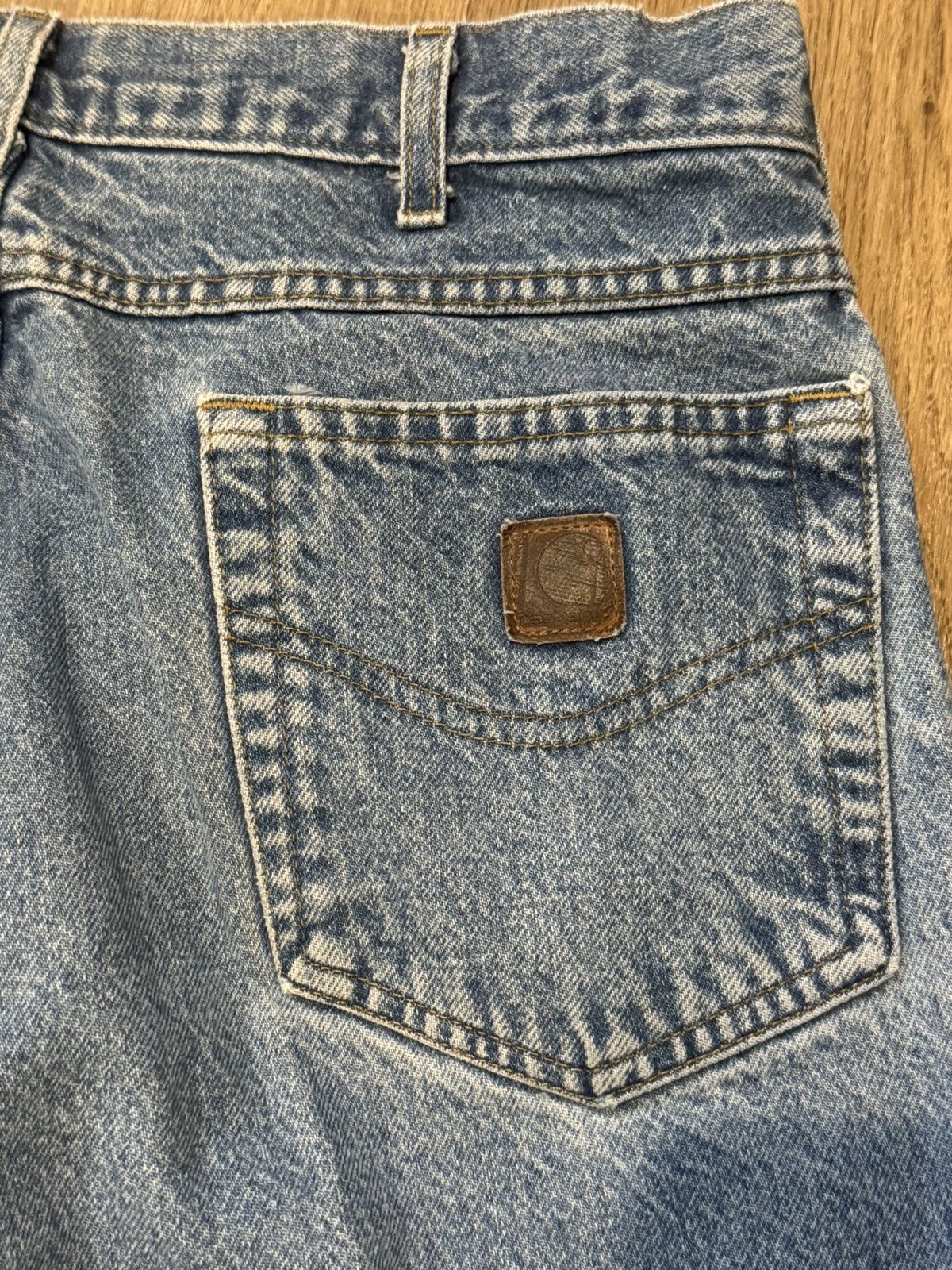 Carhartt Repaired Carhartt Jeans Size US 34 / EU 50 - 5 Thumbnail