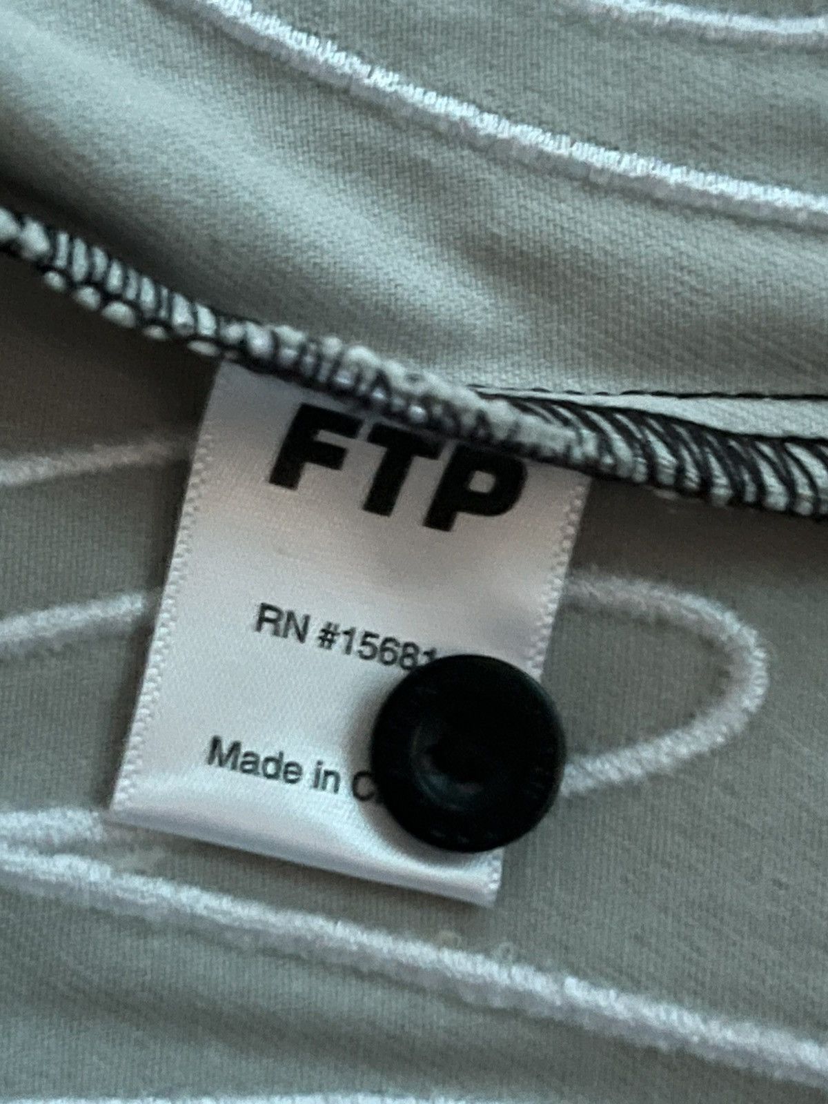 Fuck The Population FTP BLACK RACEWAY PIT CREW BUTTON UP RACING SHIRT Size US L / EU 52-54 / 3 - 6 Thumbnail
