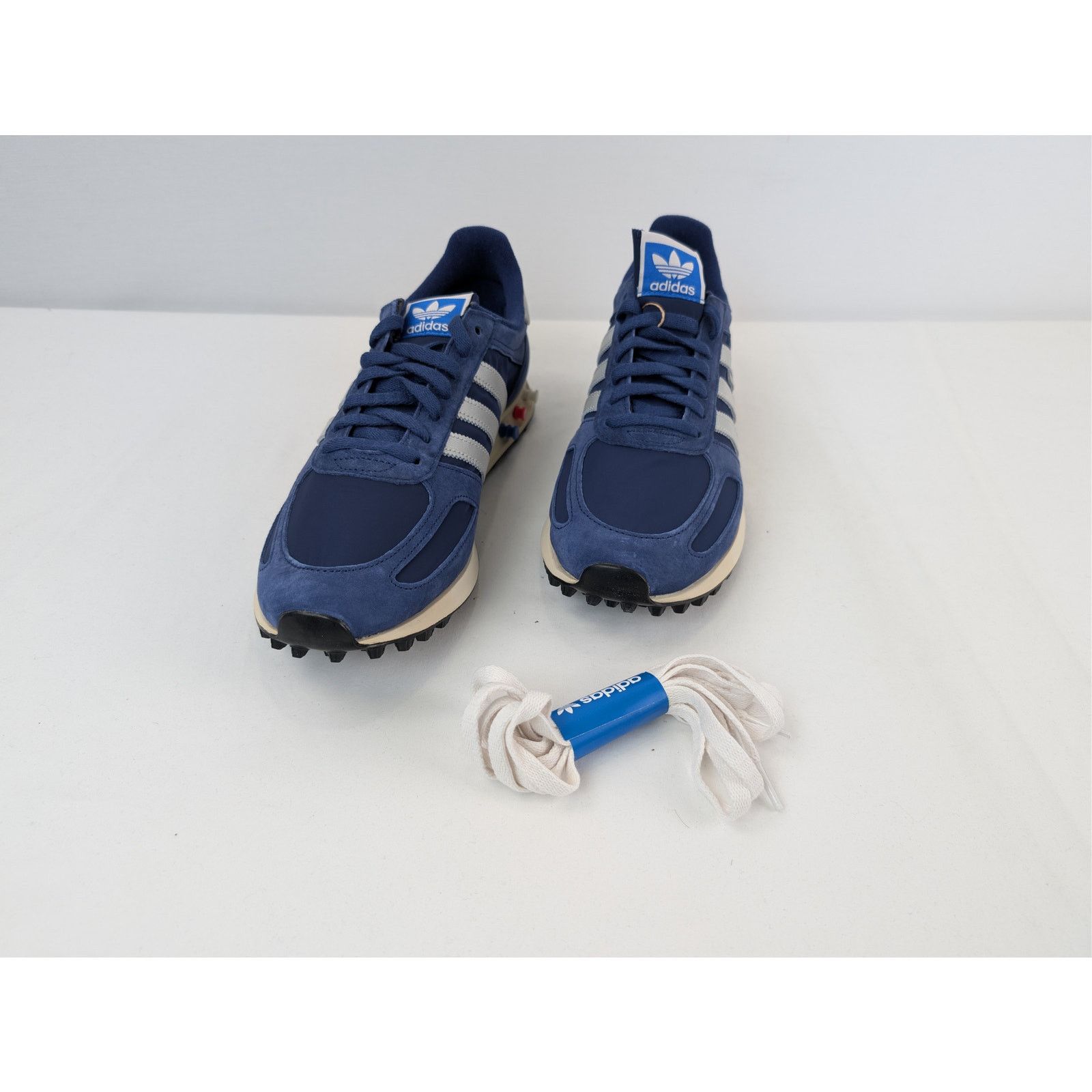 Adidas o1rshd1 LA Trainer OG Sneakers Dark Blue / Silver Metallic Size US 12.5 / EU 45-46 - 8 Thumbnail