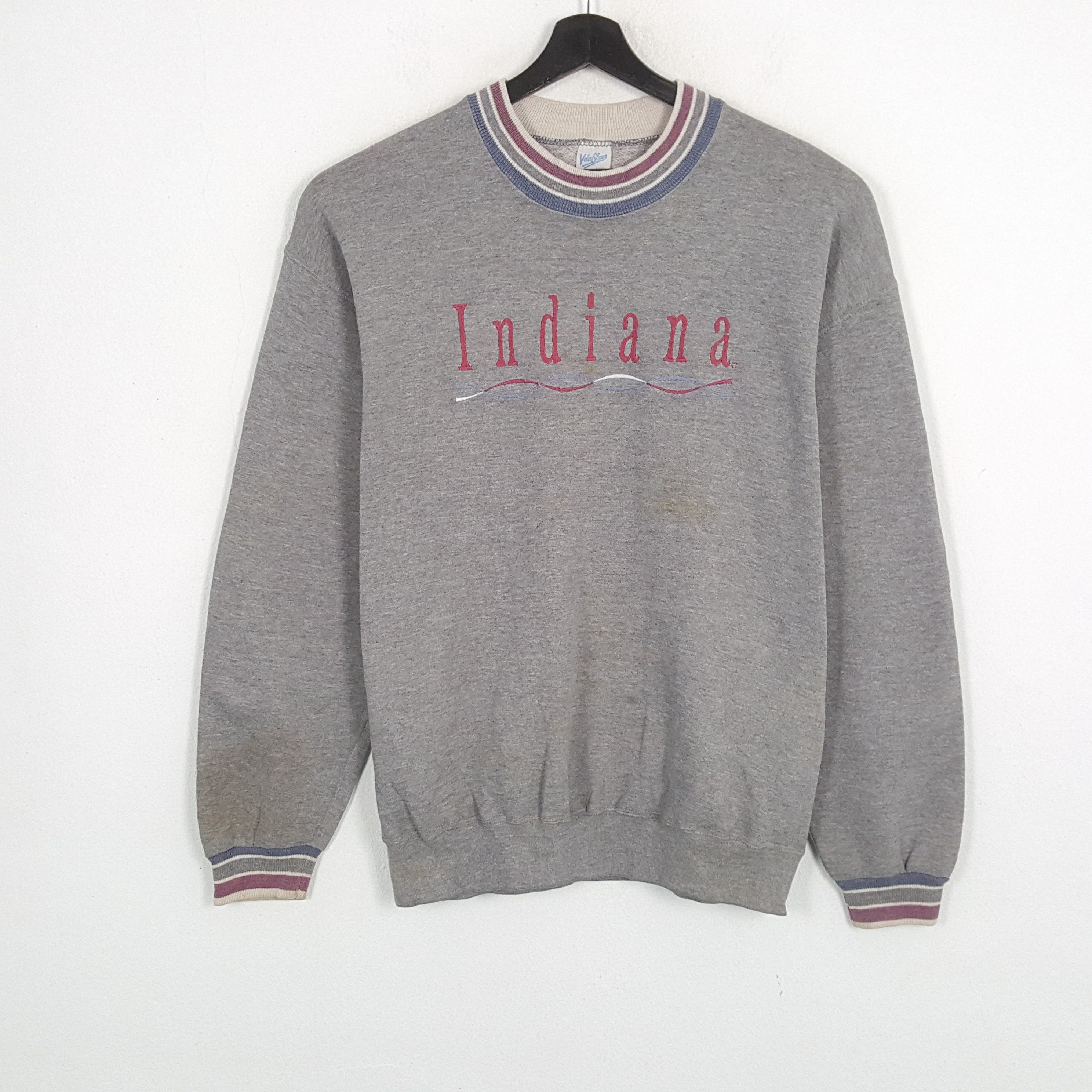 Velva Sheen × Vintage INDIANA Center Design Vintage Velva Sheen Sweatshirt Size US M / EU 48-50 / 2 - 1 Thumbnail