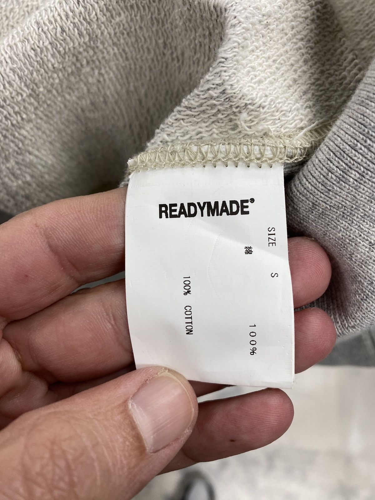 READYMADE Readymade x Denim Tears cotton wreath hoodie grey small Size US S / EU 44-46 / 1 - 10 Thumbnail