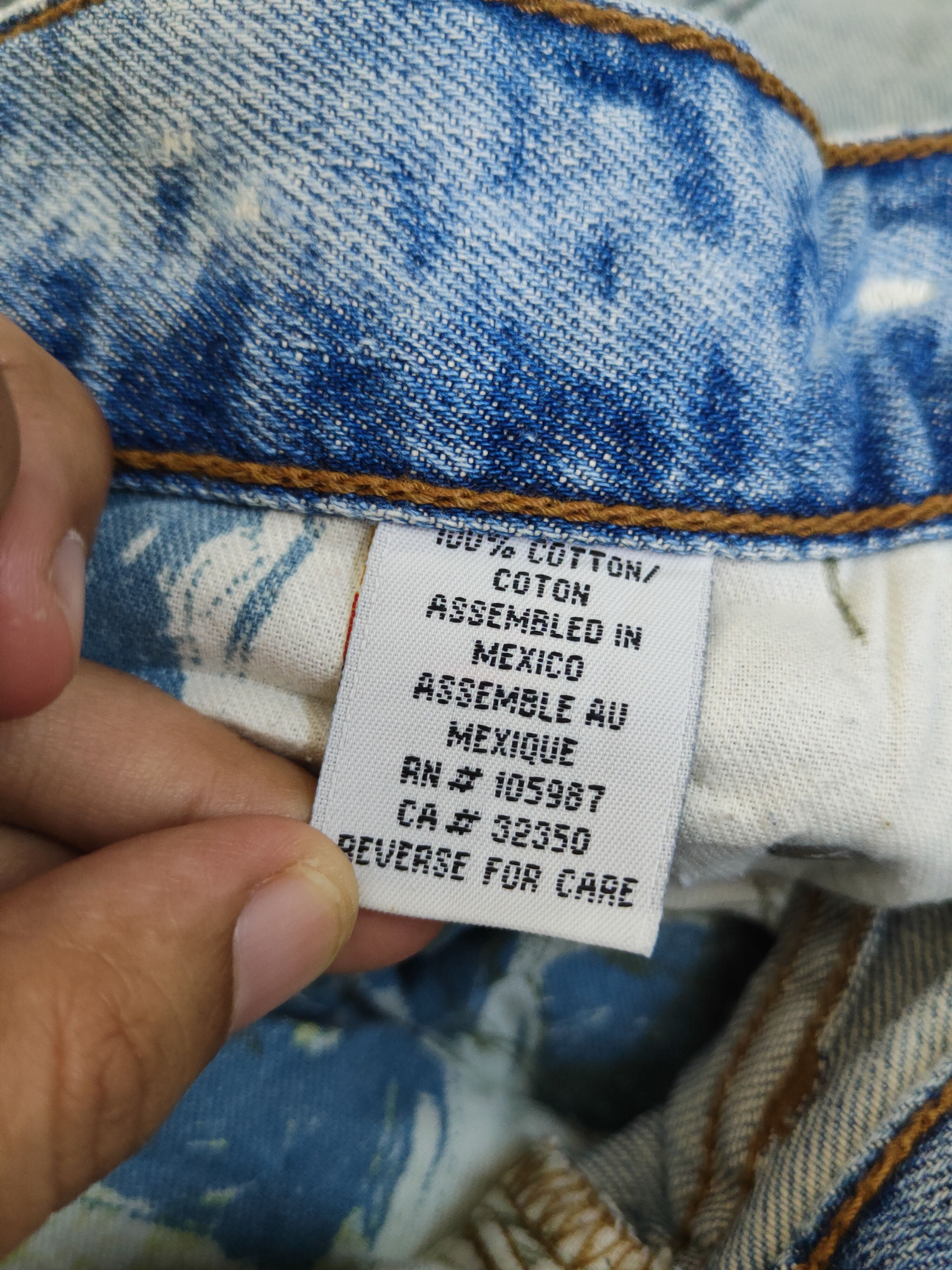 Quiksilver Quicksilver Blue Distressed Ripped denim Jeans #W1967 Size US 30 / EU 46 - 17 Thumbnail