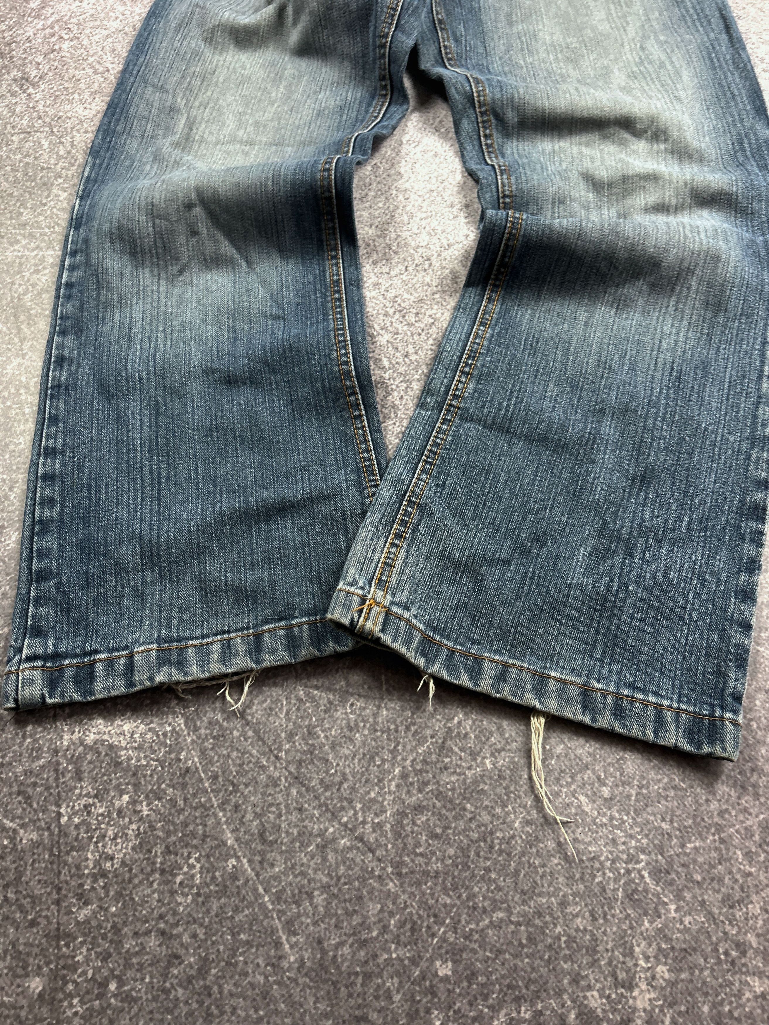 Vintage Rap Balenciaga jnco Style Baggy Boot Fit Y2k Jeans 90s Size US 32 / EU 48 - 4 Thumbnail