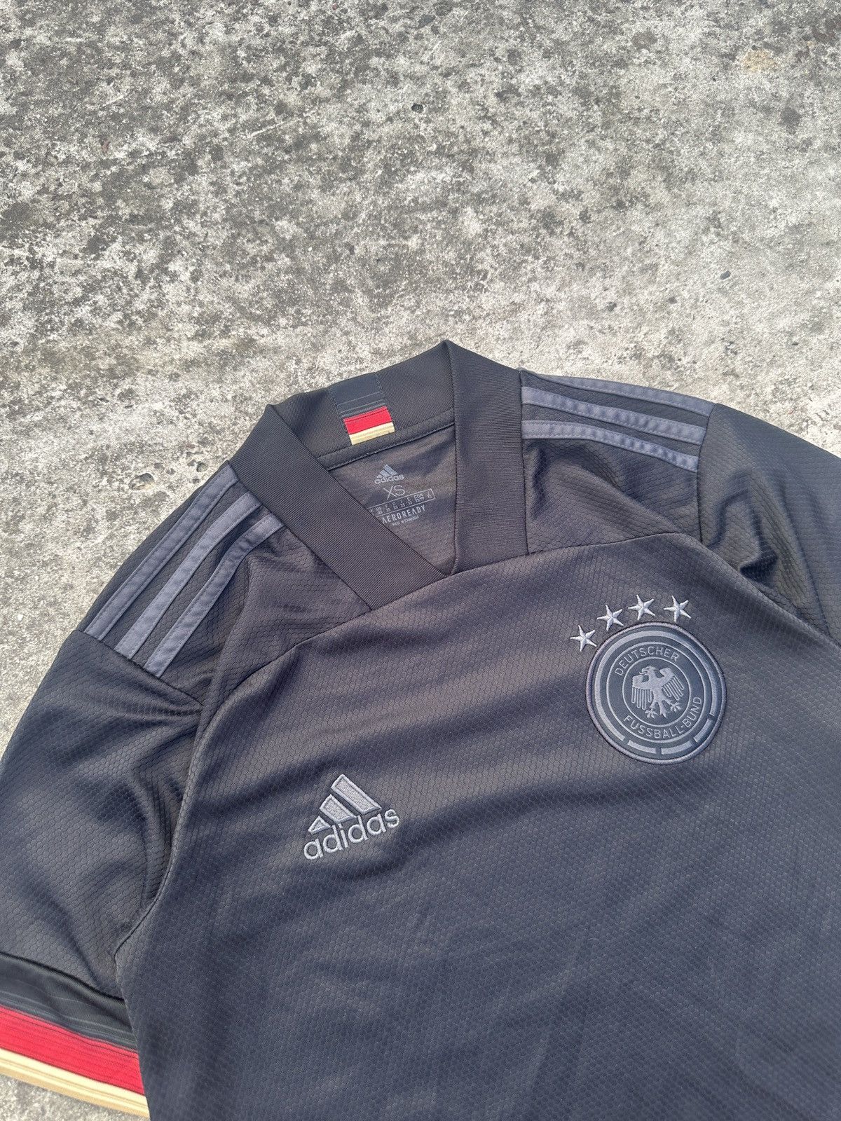 Adidas Adidas Germany Black 19/20 Soccer Jersey Blokecore XS Rare Size US XS / EU 42 / 0 - 2 Thumbnail
