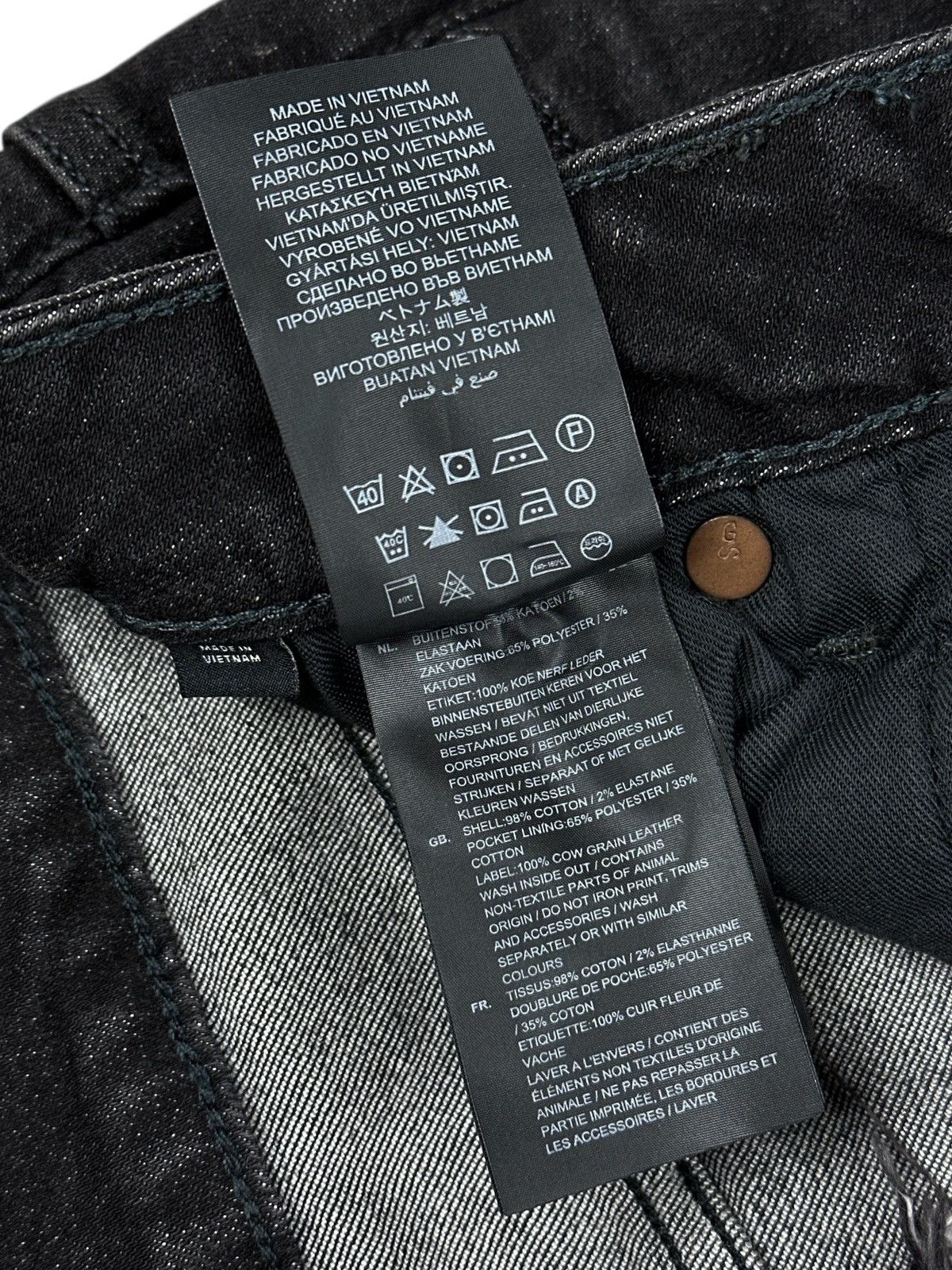 G-Star NWT🏷️ G-Star Raw 3301 Slim Jeans Stretch Denim Pants W29 L32 Size US 29 - 7 Thumbnail