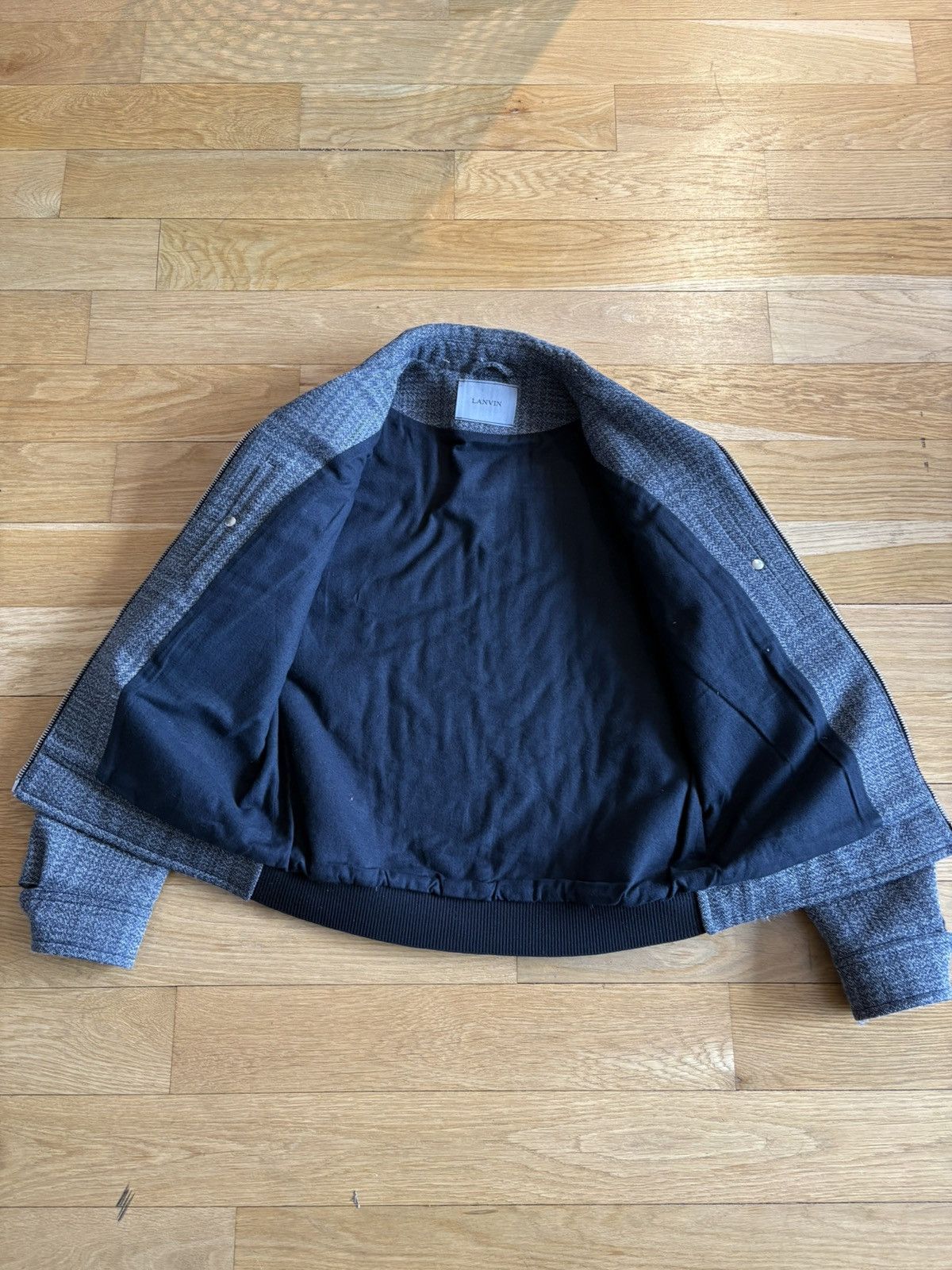 Lanvin Lanvin Checked Woven Jacket M Size US M / EU 48-50 / 2 - 3 Thumbnail