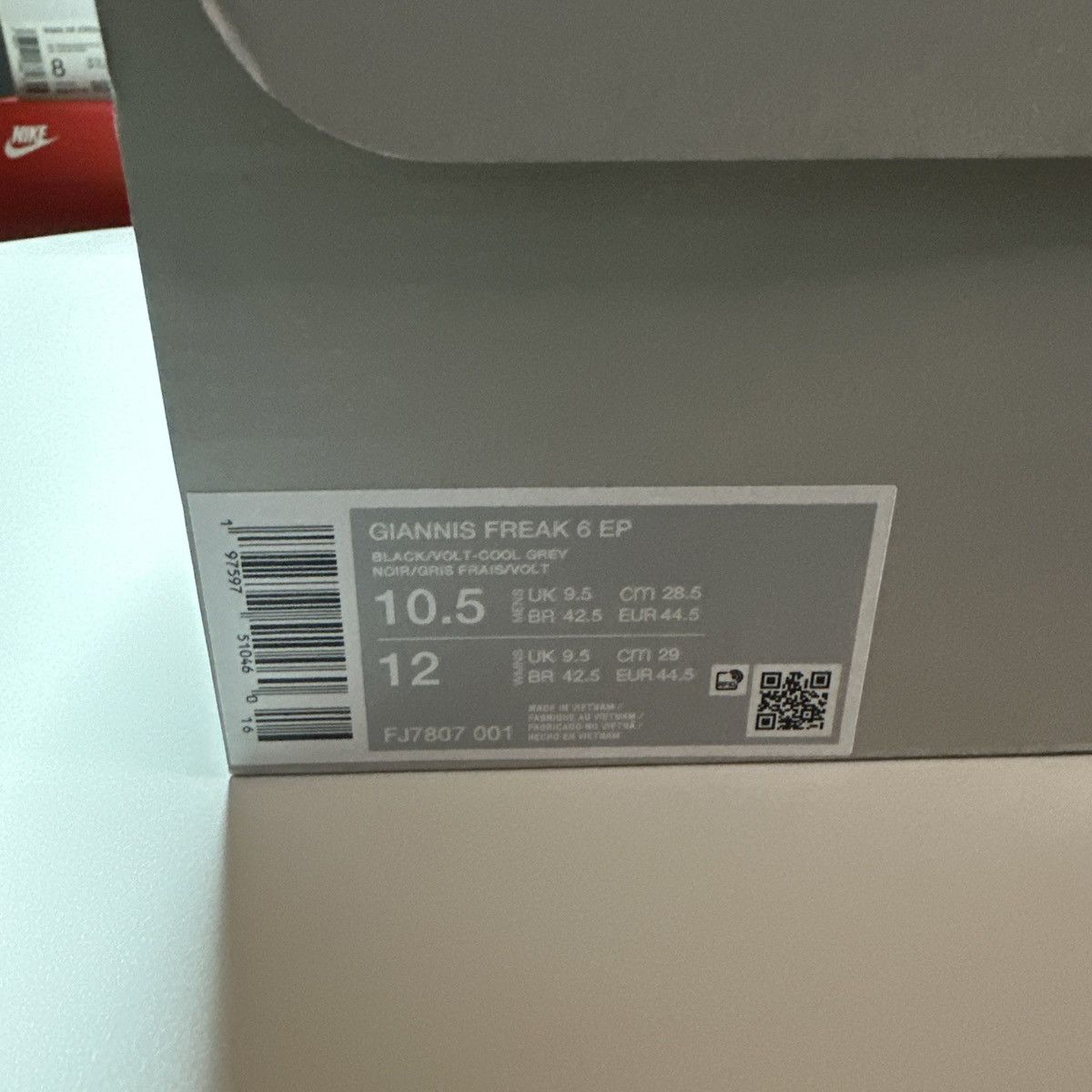 Nike Nike Giannis Freak 6 EP Naija Black Volt Men US Size 10.5 Size US 10.5 / EU 43-44 - 7 Thumbnail