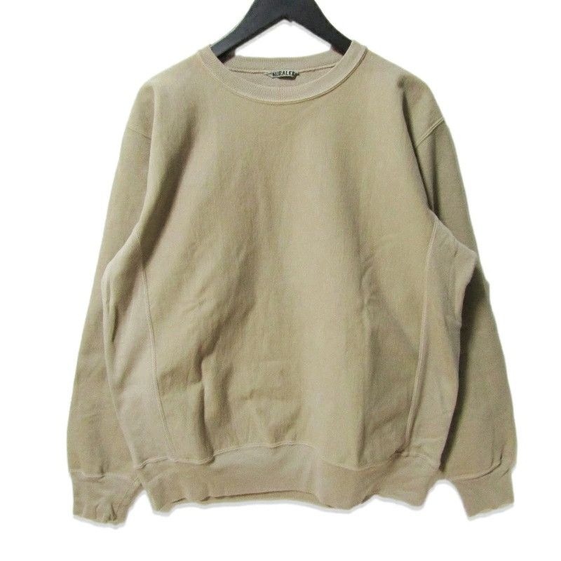 Auralee 4 AURALEE SUPER MILLED SWEAT P/O KHAKI GRAY Size US XL / EU 56 / 4 - 1 Thumbnail