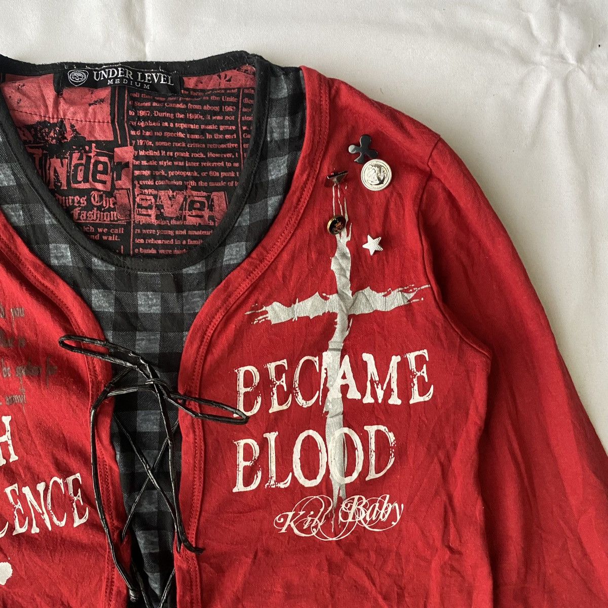 If Six Was Nine × Japanese Brand × Le Grande Bleu (L.G.B.) Japanese Became Blood by Under Level Double Layer LGB Style Size US M / EU 48-50 / 2 - 4 Thumbnail