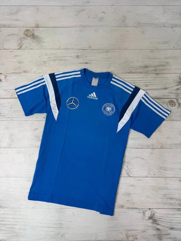 Adidas Adidas Germany 2014 2015 Mercedes Bens Training Shirt Jersey Size US M / EU 48-50 / 2 - 1 Thumbnail