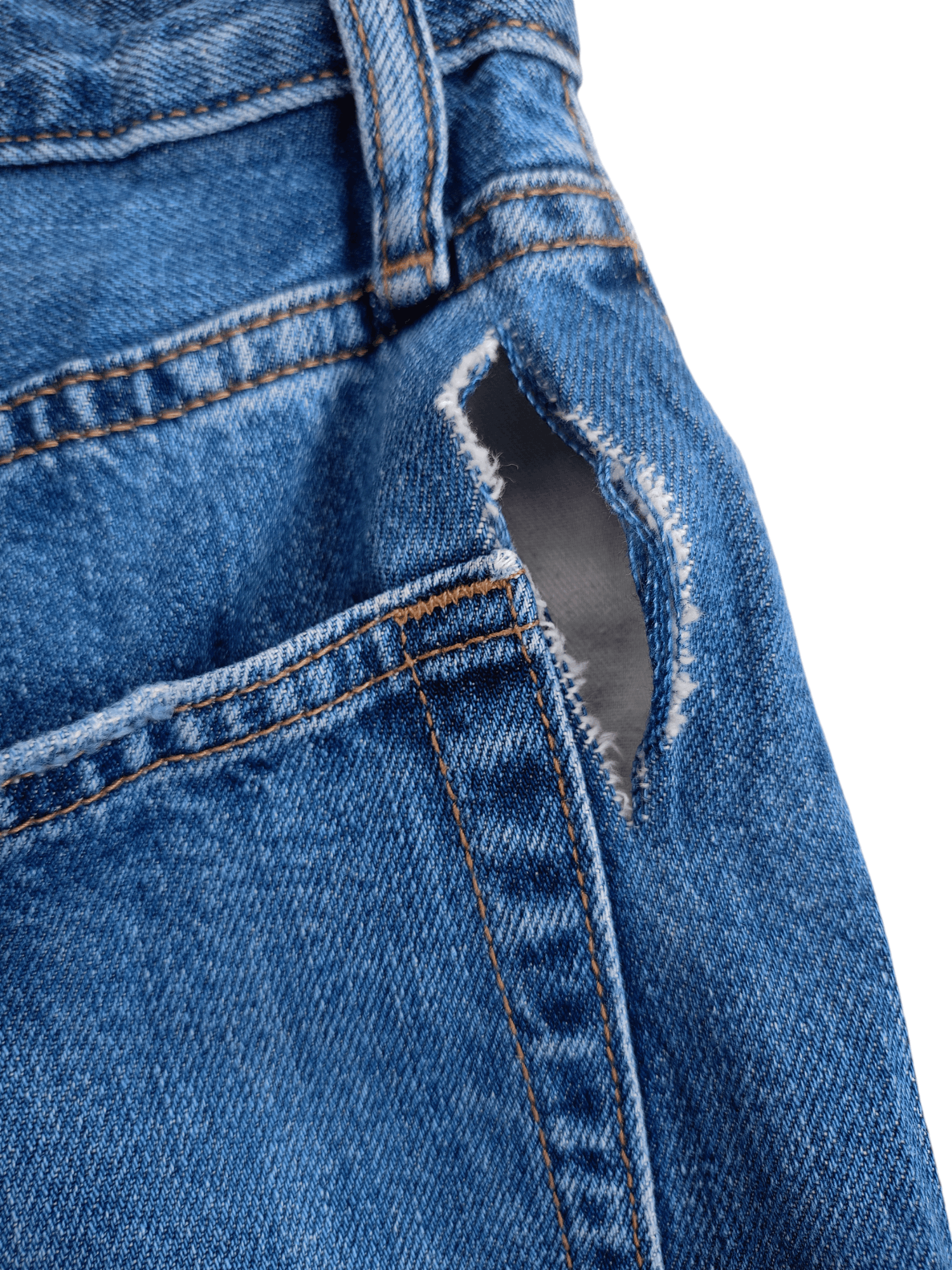 Kaihara Denim × Uniqlo × Vintage UNIQLO Regular Straight Cut Vintage Streetwear Denim Size US 27 - 21 Thumbnail