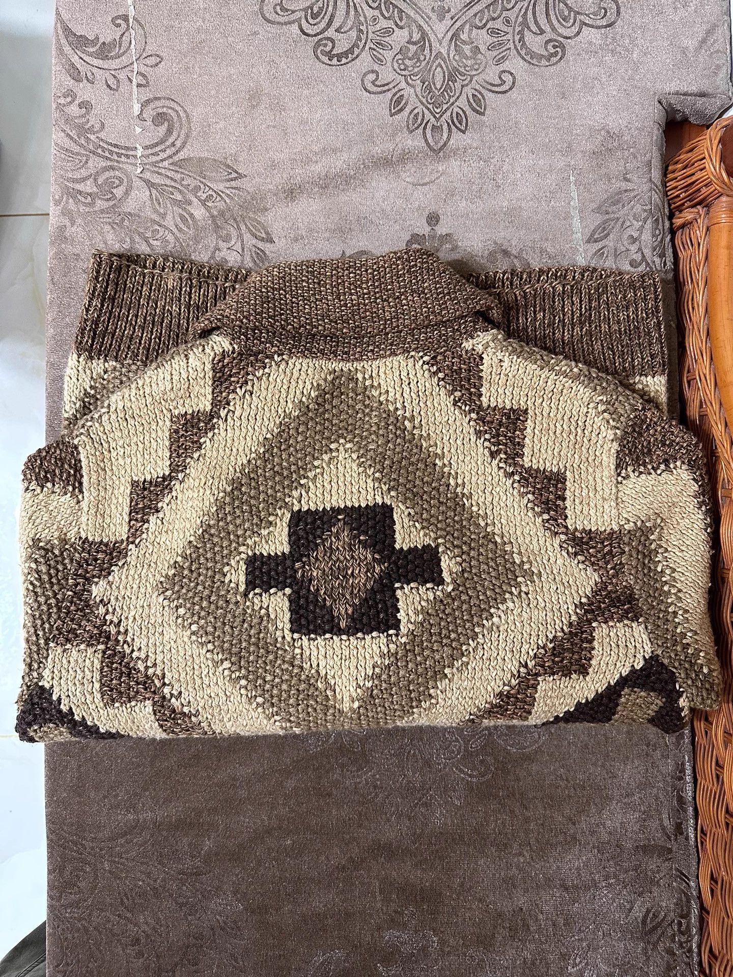 RRL Ralph Lauren This is a heavyweight, classic Southwest style sweater Size US L / EU 52-54 / 3 - 2 Thumbnail