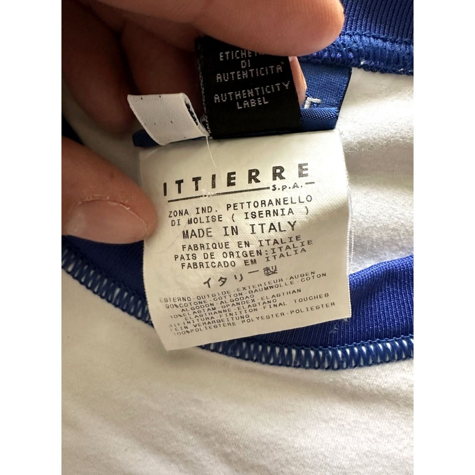Versace Jeans Couture VINTAGE Versace Jeans Couture Long Sleeve T-Shirt Mens 2XL White 90s Designer Size US XXL / EU 58 / 5 - 5 Thumbnail