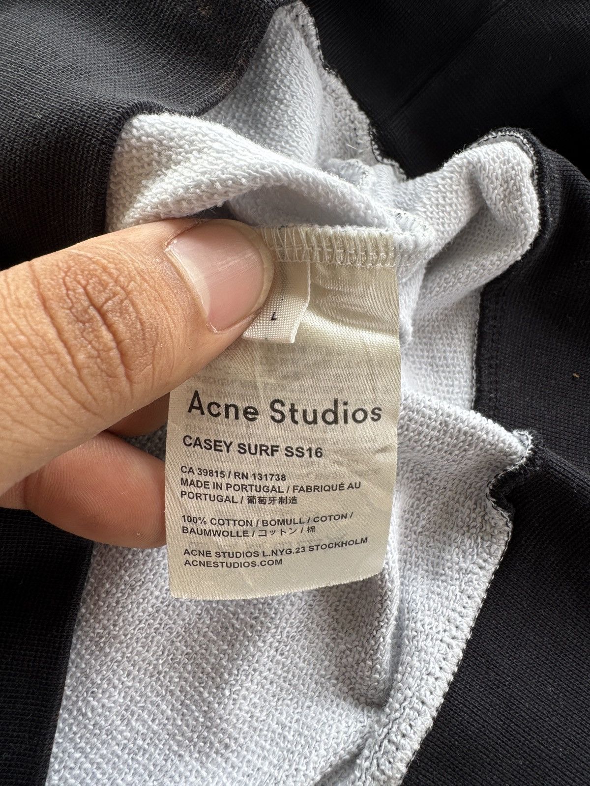 Acne Studios Crewneck Acne Studios Casey Surf SS16 Size US XL / EU 56 / 4 - 6 Thumbnail