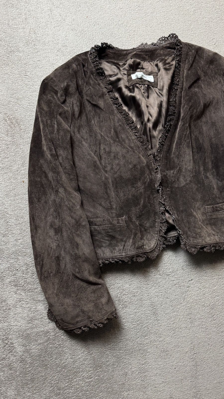 Genuine Leather 00s Leather Jacket Japan IfSixWasNine PPFM Balmain Style Size M / US 6-8 / IT 42-44 - 2 Thumbnail