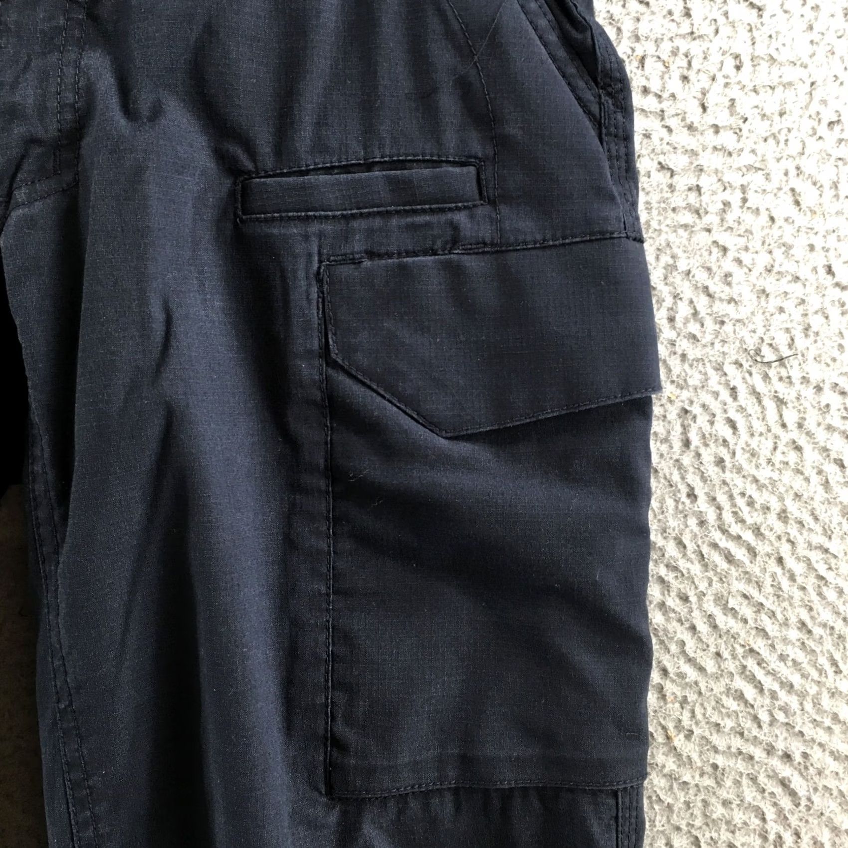 Vintage First Tactical Pants Womens 14 Tall Blue Cargo Ripstop Zip Fly Pockets Classic, Modern, Army Mens Womens Girls Boys Size 36" / US 14 / IT 50 - 7 Thumbnail