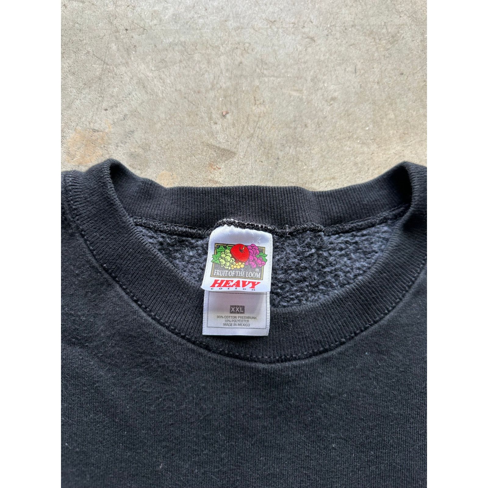 Fruit Of The Loom × Vintage Vintage Nebraska Cornhuskers Blackshirts 90s Sweatshirt 2XL Size US XXL / EU 58 / 5 - 3 Thumbnail