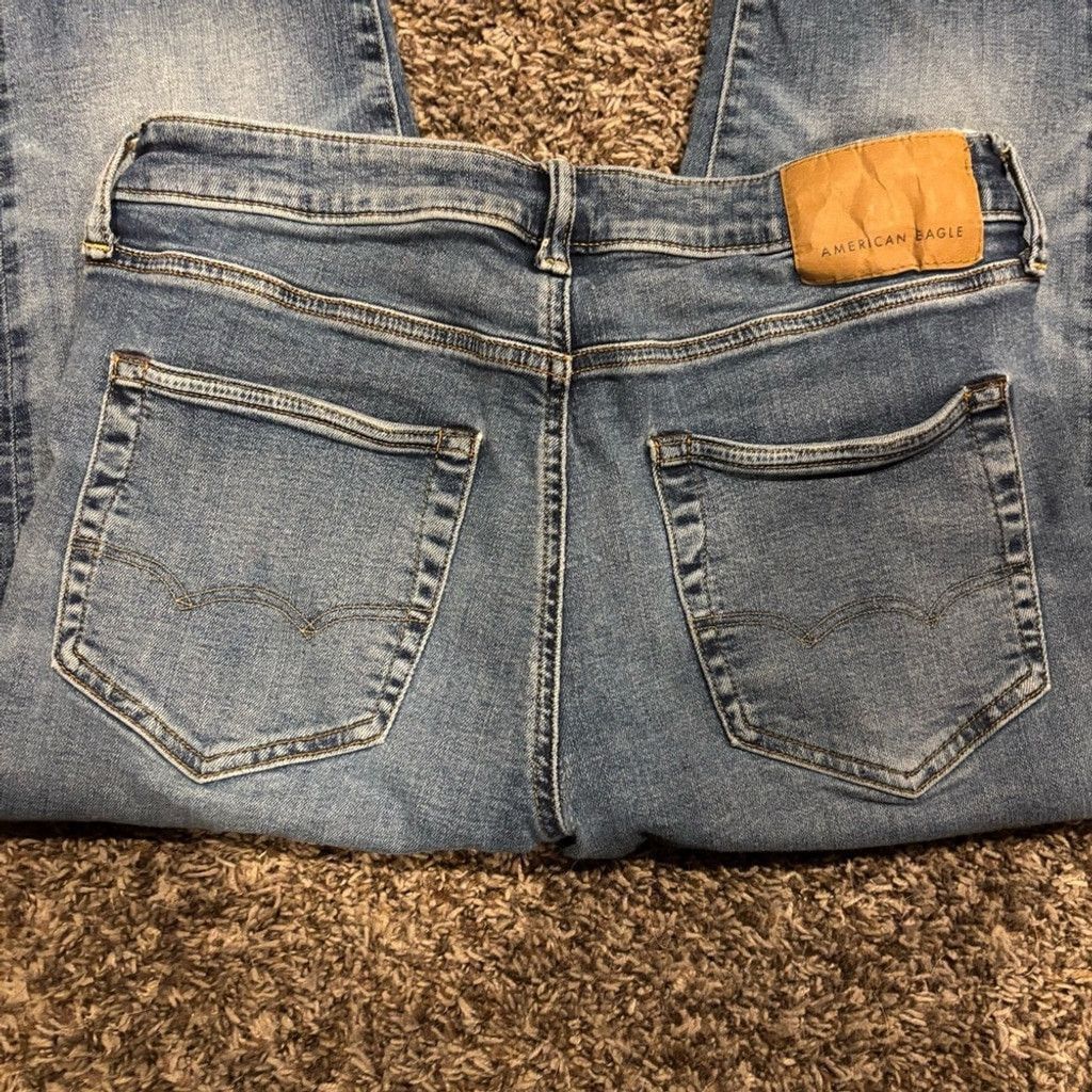 American Eagle Outfitters Men’s American Eagle Straight Jeans Size US 30 / EU 46 - 1 Thumbnail