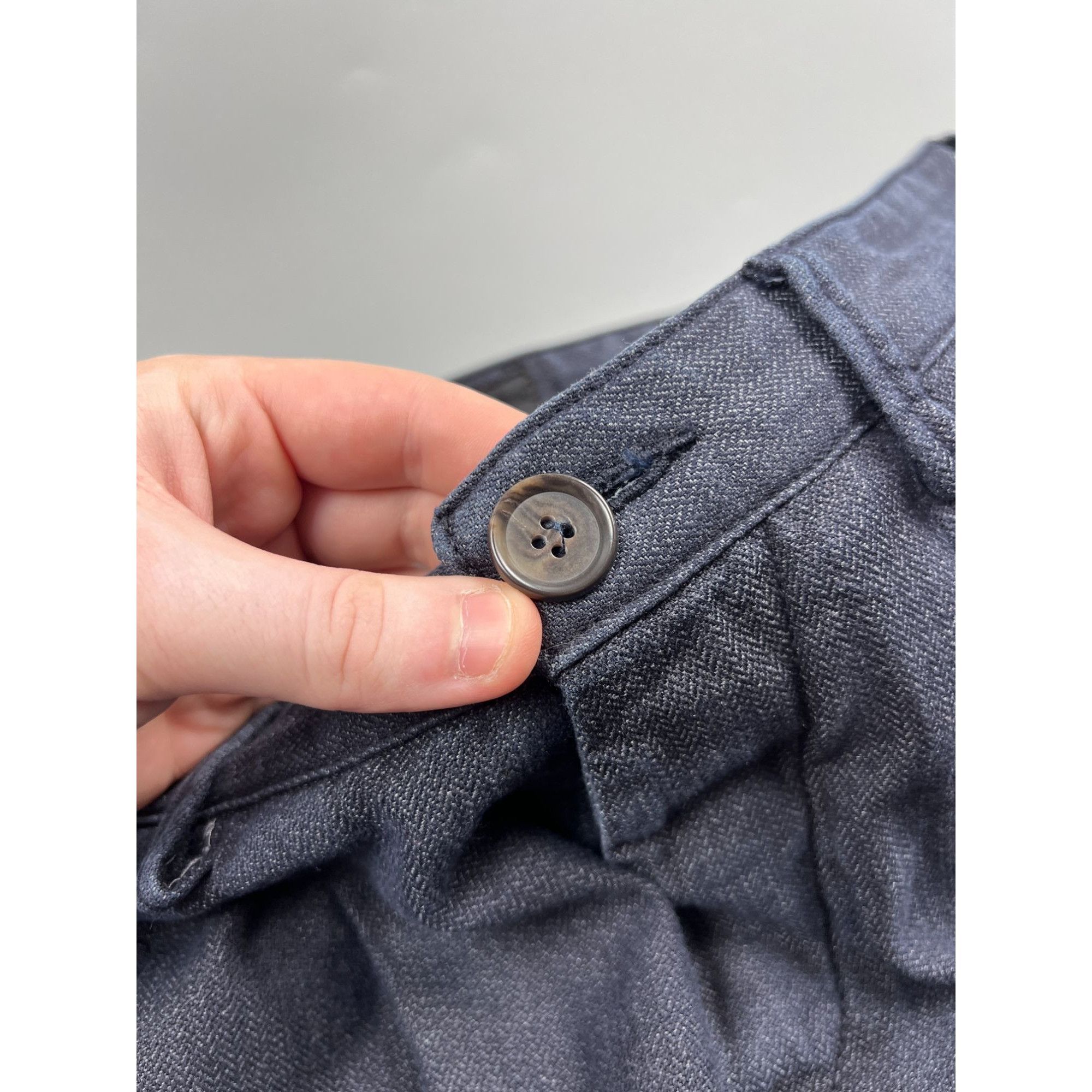 Corneliani Corneliani Collection Pleated Front Denim Jeans (Y0800) Size US 34 / EU 50 - 5 Thumbnail