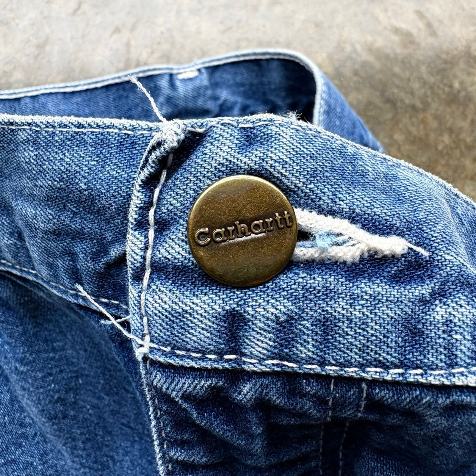 Carhartt × Vintage Vintage Baggy Carhartt Carpenter Jeans Size US 34 / EU 50 - 5 Thumbnail