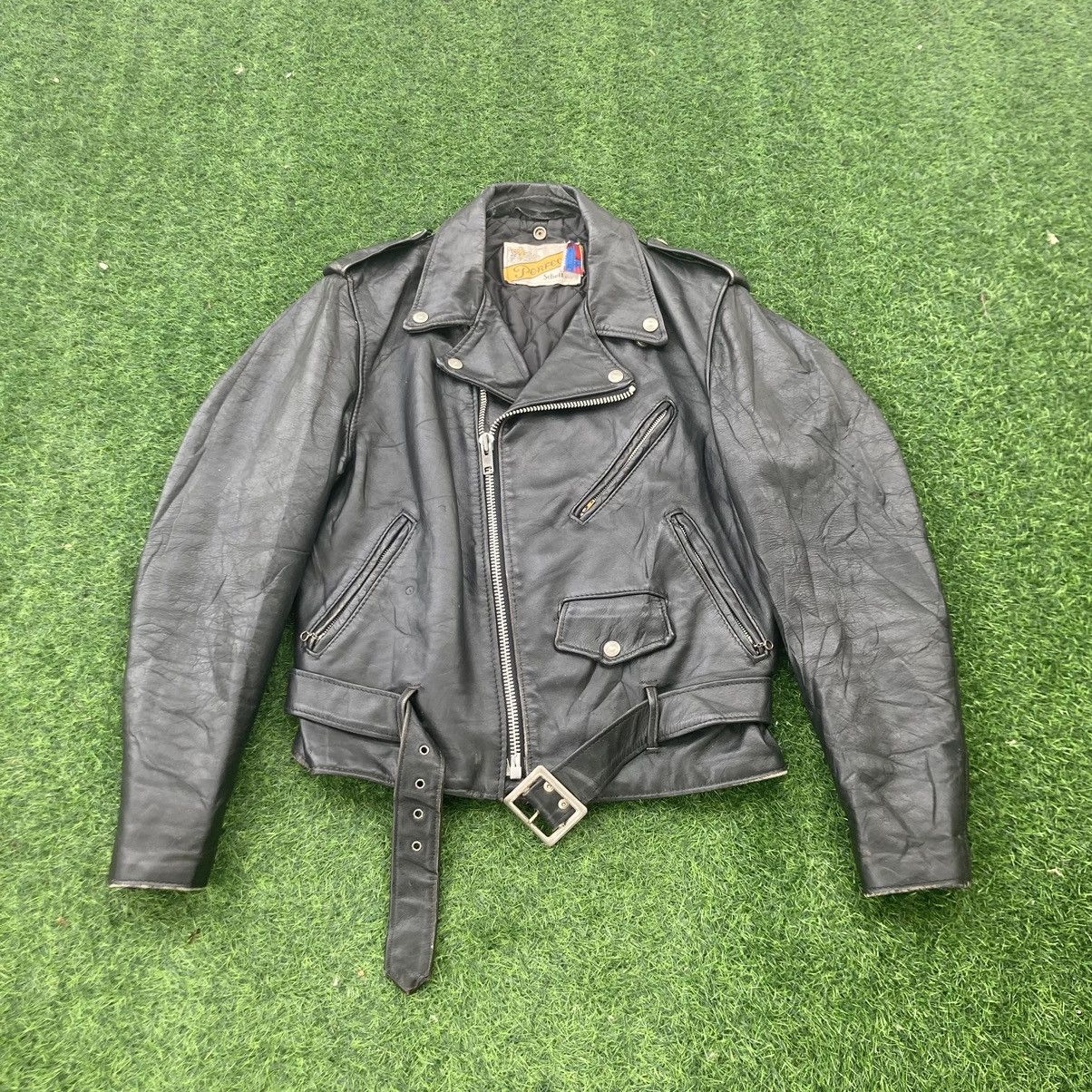 Schott VINTAGE SCHOTT PERFECTO LEATHER JACKET Size US S / EU 44-46 / 1 - 1 Thumbnail