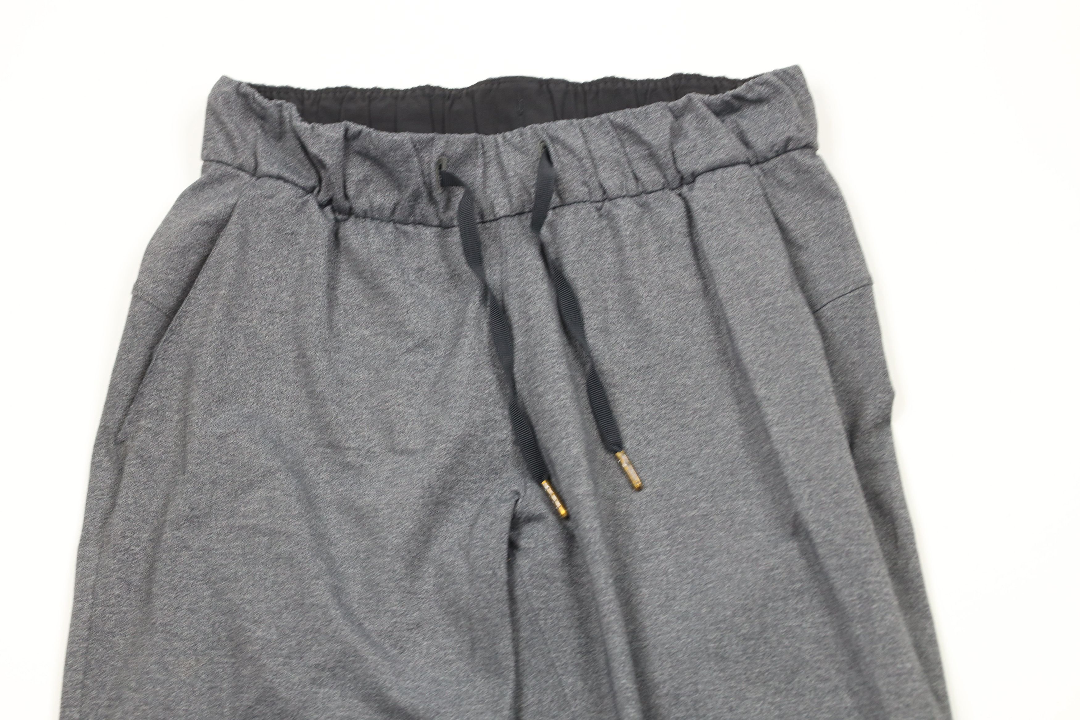 Lululemon × Vintage Lululemon On The Fly Yoga Running Gym Pants Heather Gray Size 27" / US 4 / IT 40 - 2 Thumbnail