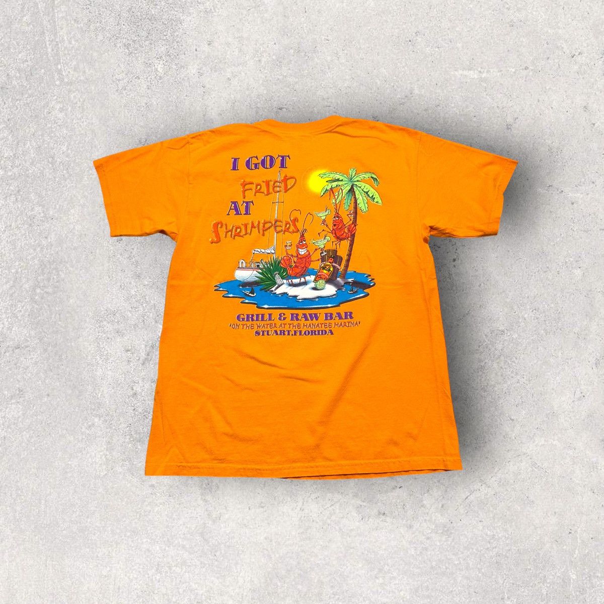 Gildan × Vintage Vintage Shrimpers tee Size US L / EU 52-54 / 3 - 1 Thumbnail